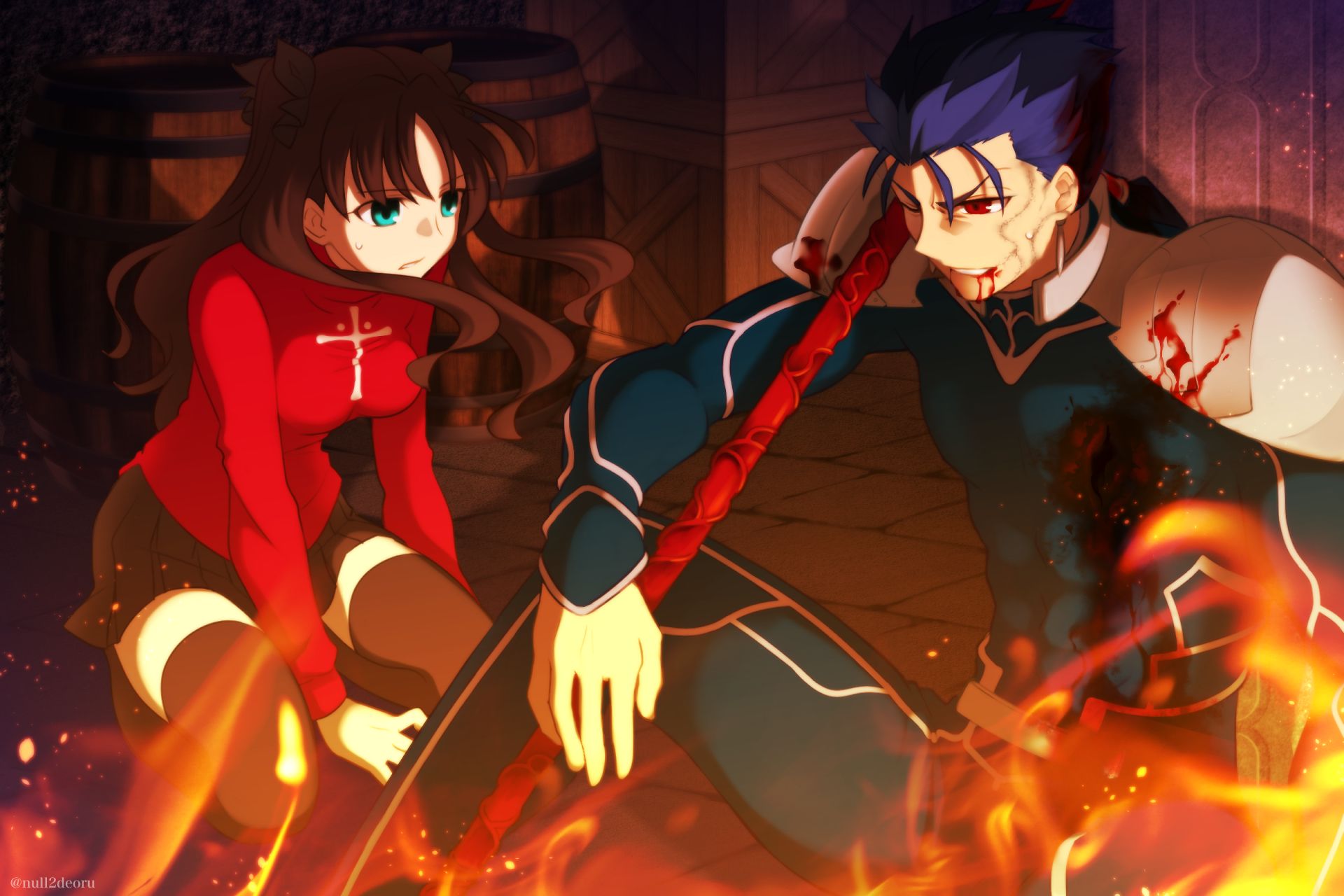 409771 Bildschirmschoner und Hintergrundbilder Fate/stay Night: Unlimited Blade Works auf Ihrem Telefon. Laden Sie  Bilder kostenlos herunter