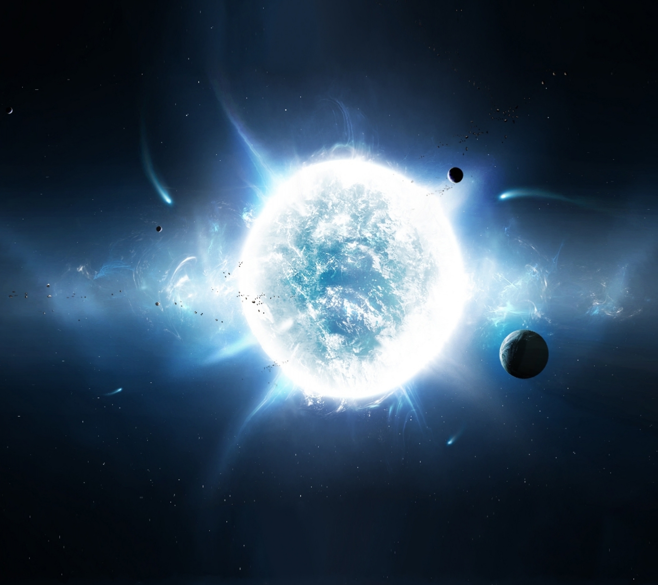 Download mobile wallpaper Sun, Sci Fi for free.