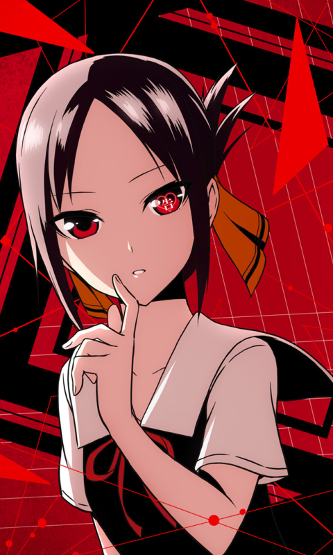 Handy-Wallpaper Animes, Kaguya Sama Wa Kokurasetai ~ Tensai Tachi No Ren'ai Zunô Sen ~ kostenlos herunterladen.