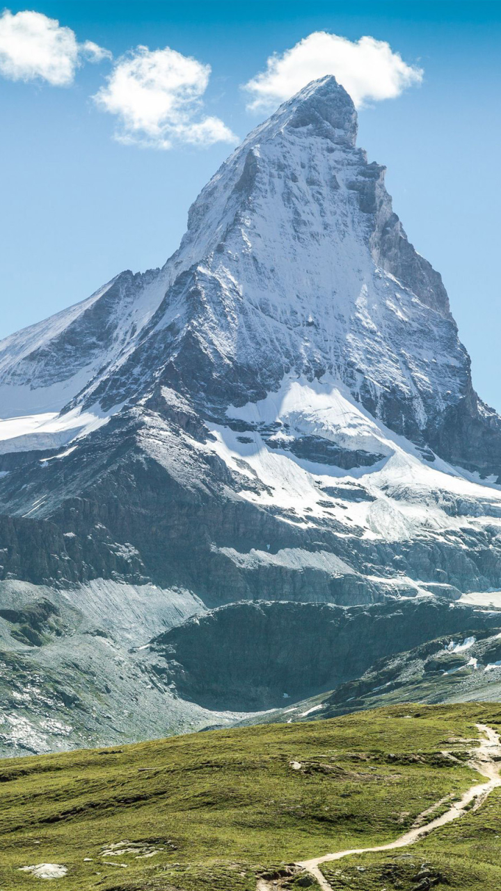 Download mobile wallpaper Mountains, Mountain, Earth, Matterhorn for free.