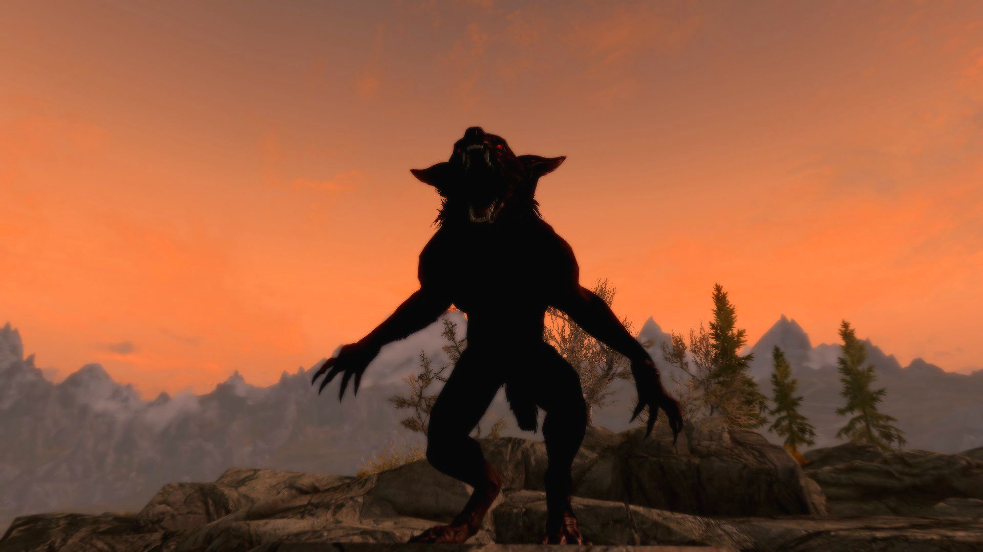 Free download wallpaper Werewolf, Video Game, Skyrim, The Elder Scrolls V: Skyrim, The Elder Scrolls on your PC desktop