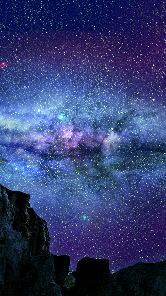 Download mobile wallpaper Sky, Stars, Starry Sky, Earth, Milky Way for free.