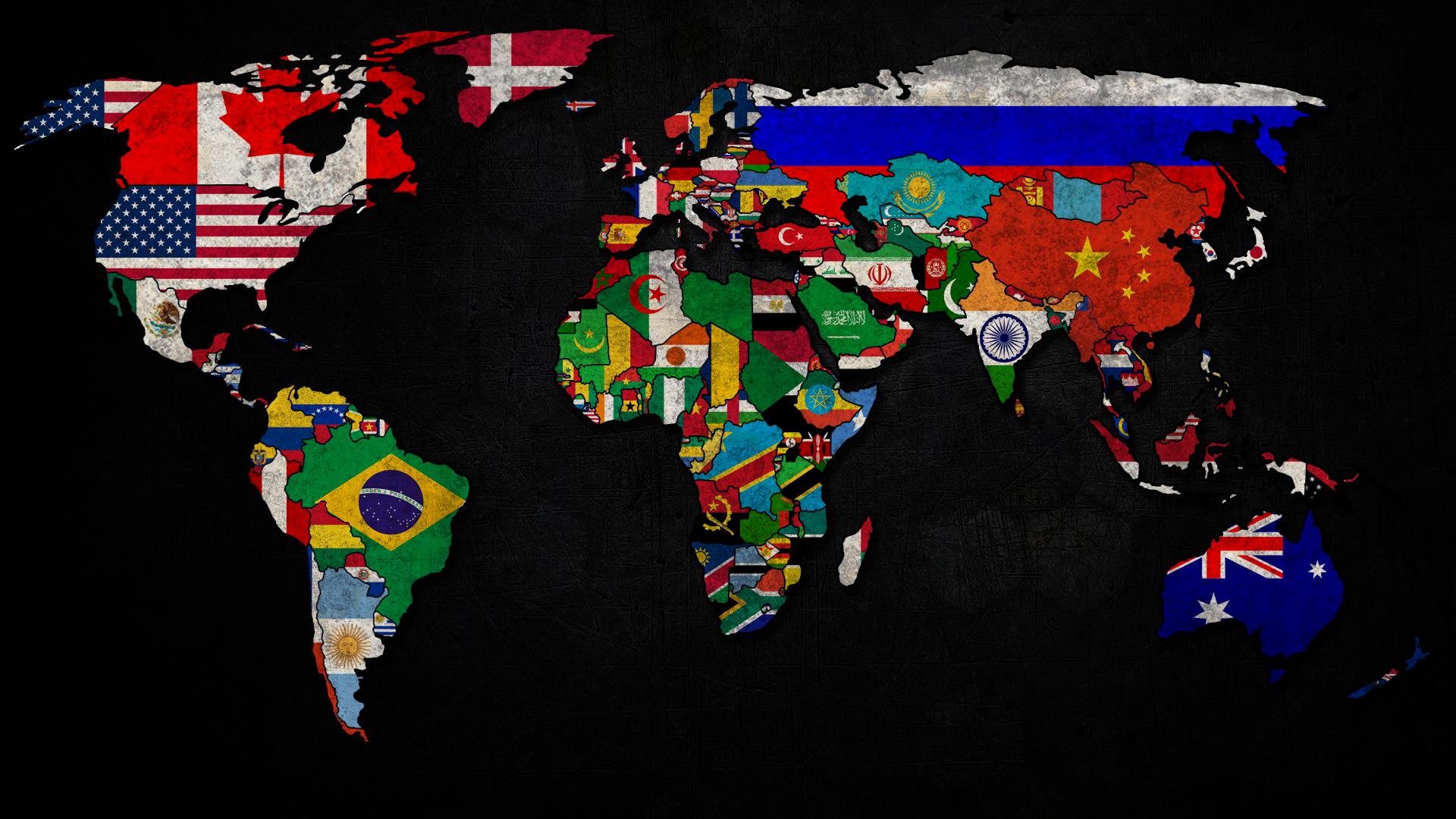 592047 descargar fondo de pantalla mapa del mundo, vistoso, miscelaneo, bandera, mapa: protectores de pantalla e imágenes gratis