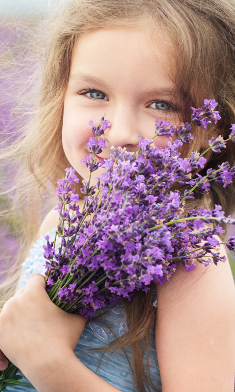 Download mobile wallpaper Flower, Mood, Child, Photography for free.