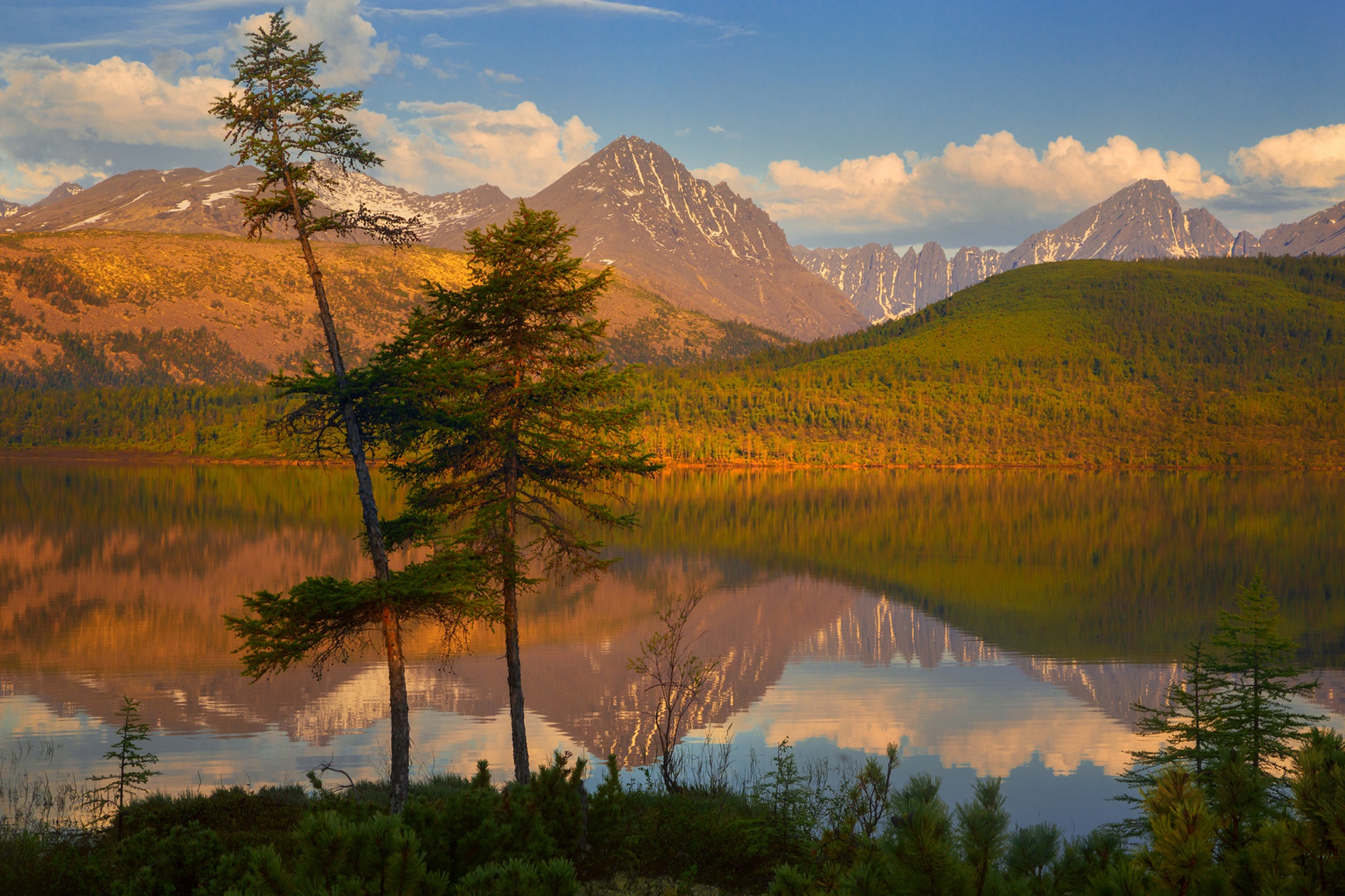 Скачать картинку Природа, Гора, Озеро, Отражение, Дерево, Земля/природа в телефон бесплатно.