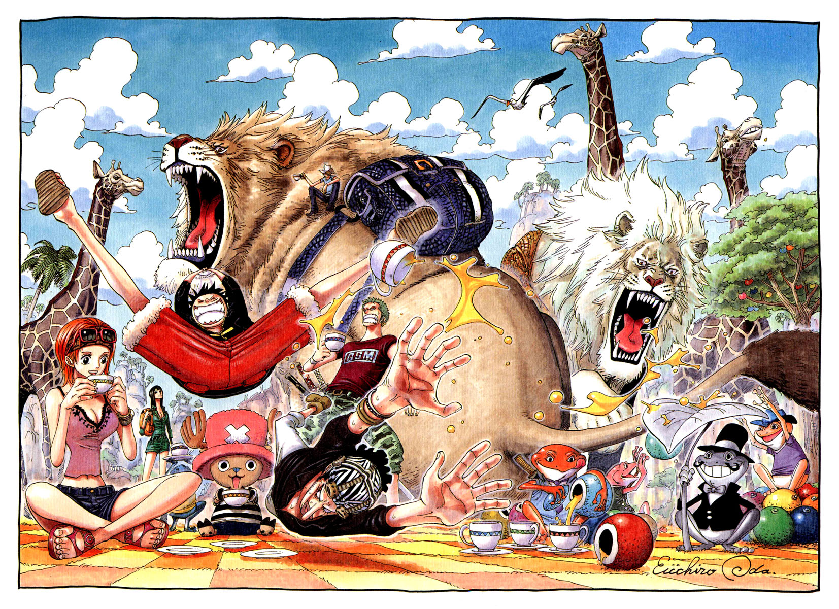 Handy-Wallpaper One Piece, Animes kostenlos herunterladen.