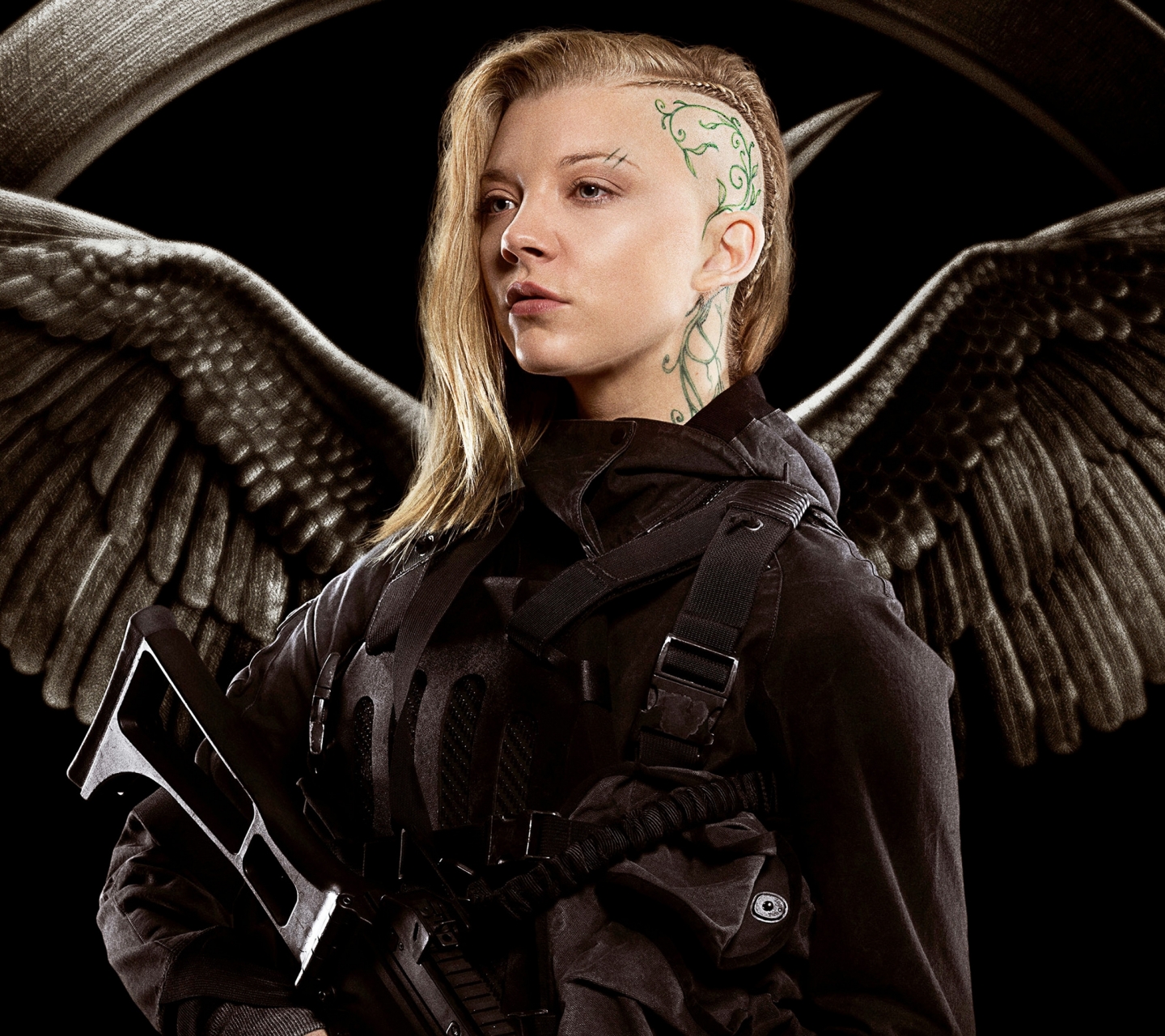 Free download wallpaper Wings, Movie, The Hunger Games, Natalie Dormer, The Hunger Games: Mockingjay Part 1, Cressida (The Hunger Games) on your PC desktop