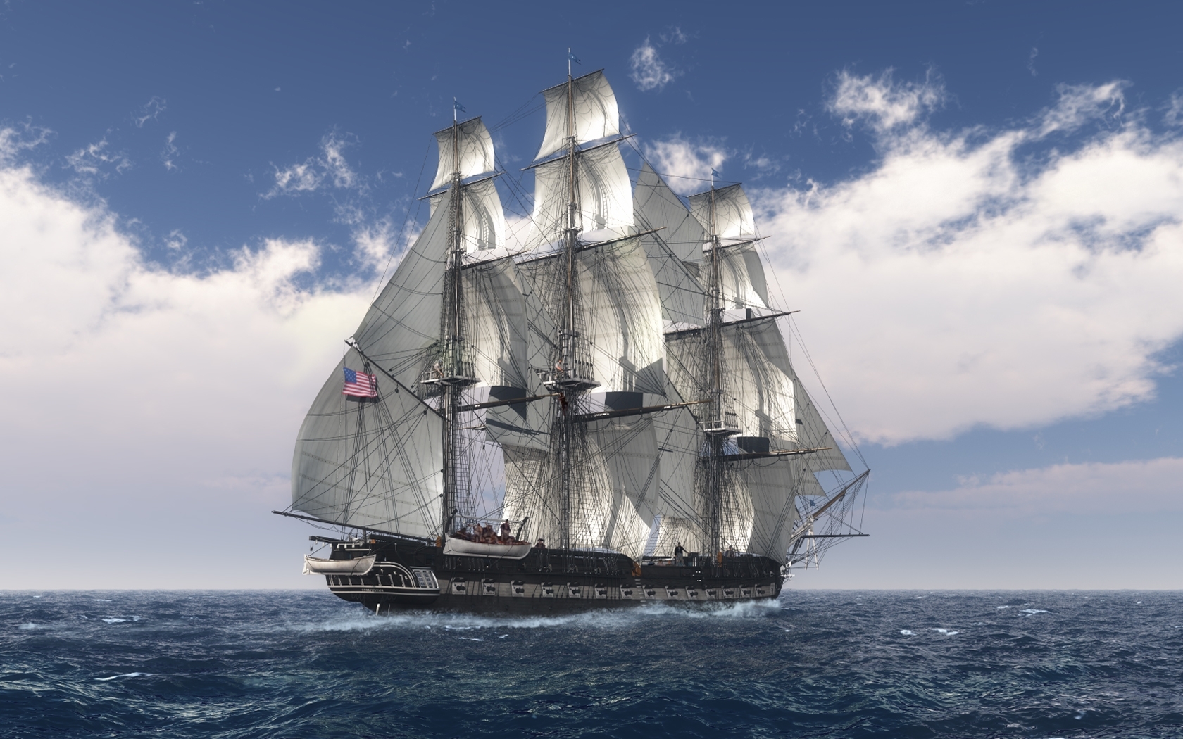 Free download wallpaper Transport, Landscape, Sea, Ships on your PC desktop