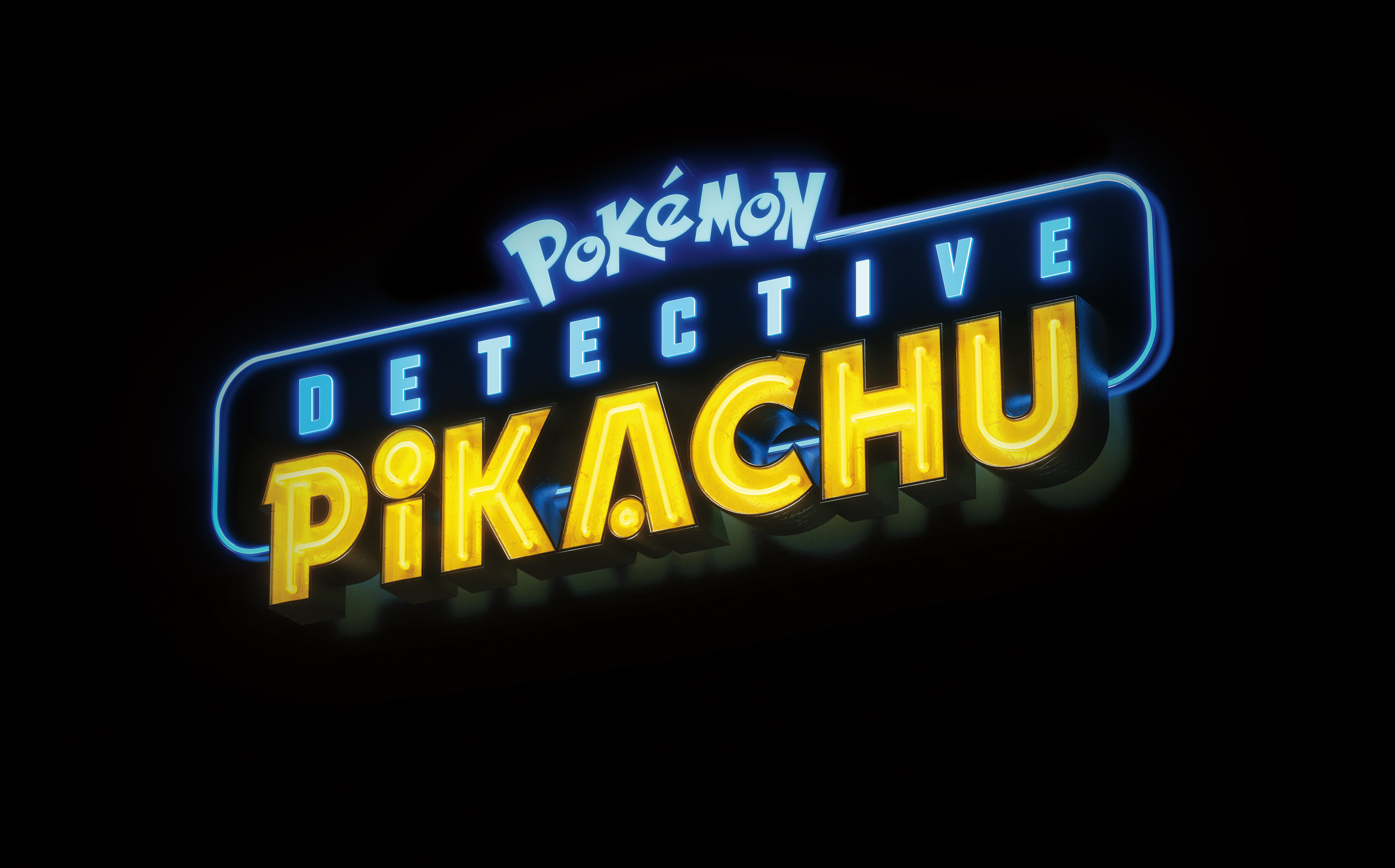 447926 descargar fondo de pantalla películas, detective pikachu, logo, pokémon: protectores de pantalla e imágenes gratis