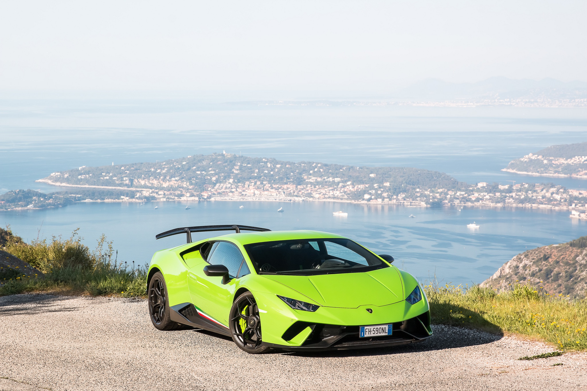 Baixe gratuitamente a imagem Lamborghini, Carro, Super Carro, Veículos, Carro Verde, Lamborghini Huracán Performance na área de trabalho do seu PC