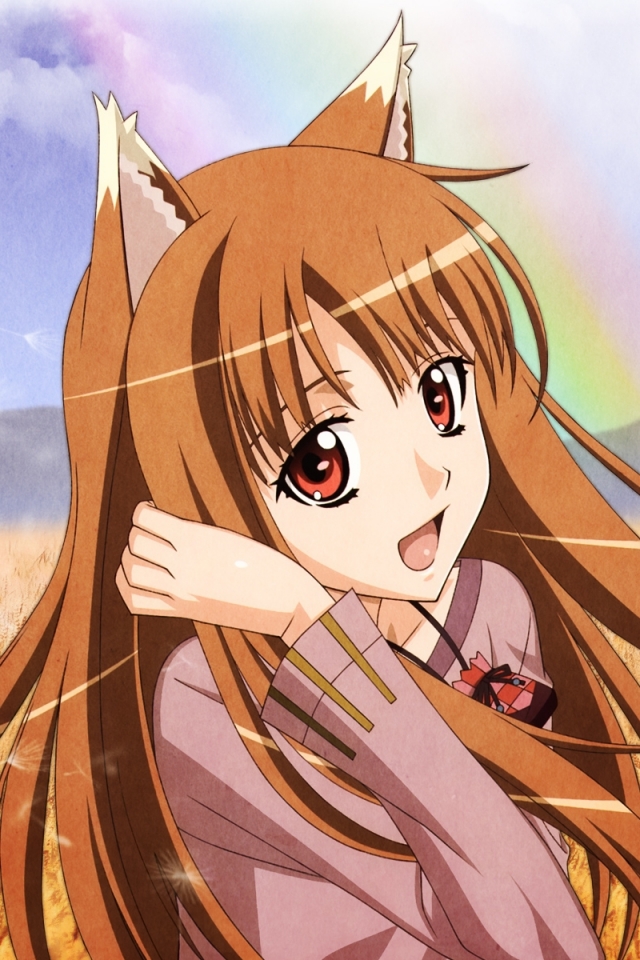 Download mobile wallpaper Anime, Spice And Wolf for free.