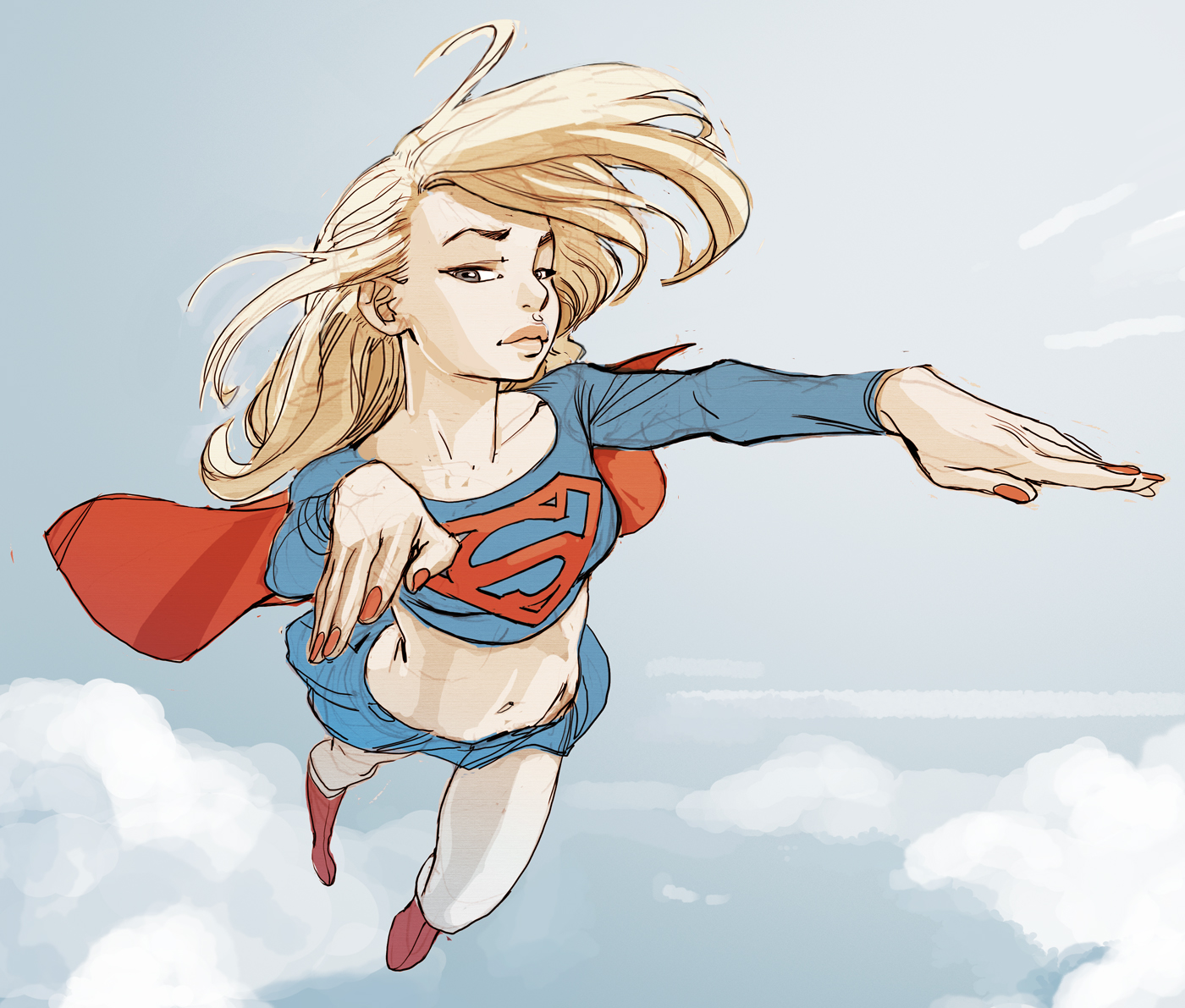 Laden Sie das Comics, Superman Der Film, Supergirl-Bild kostenlos auf Ihren PC-Desktop herunter