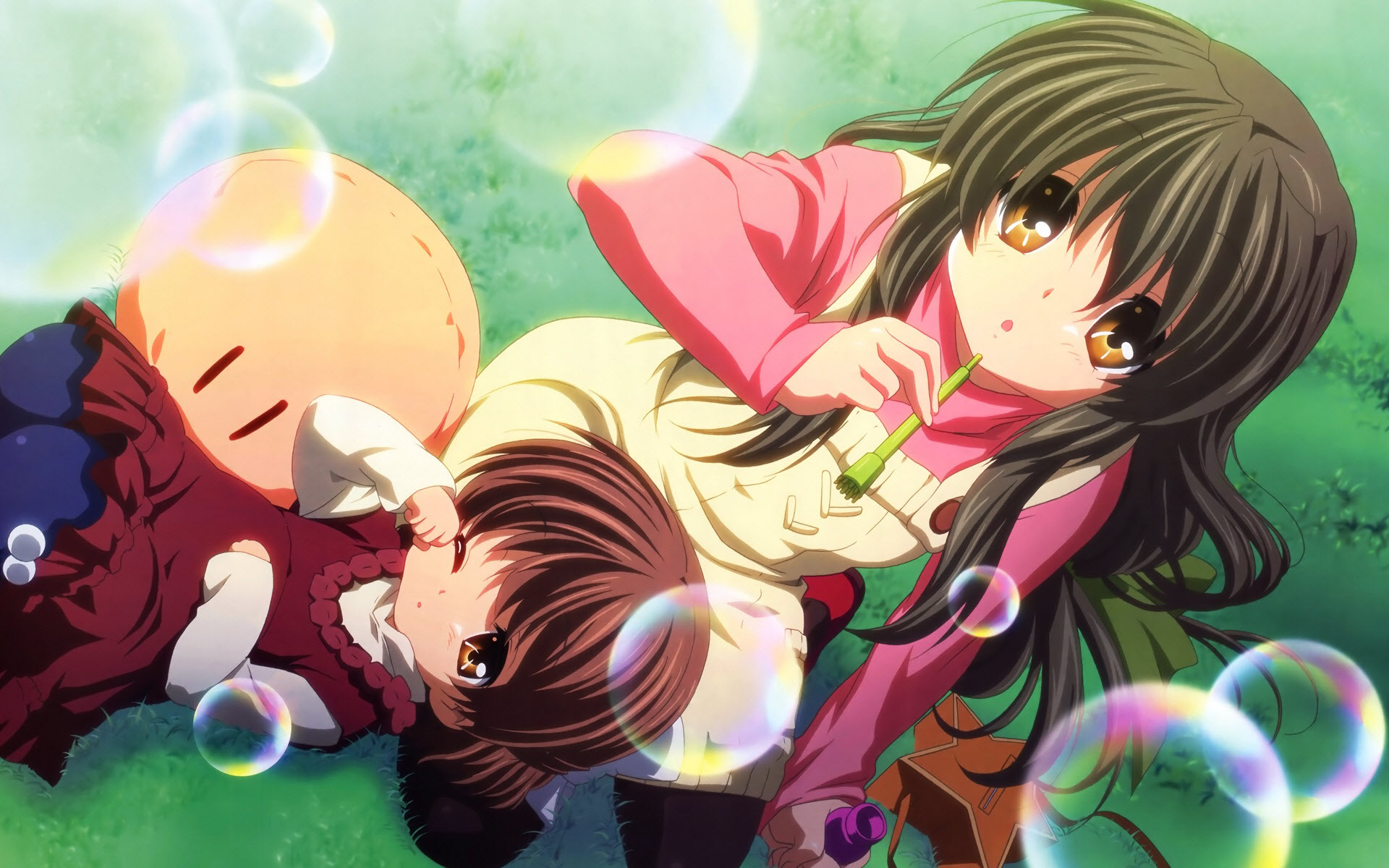 Laden Sie das Animes, Clannad, Ushio Okazaki, Fuuko Ibuki-Bild kostenlos auf Ihren PC-Desktop herunter