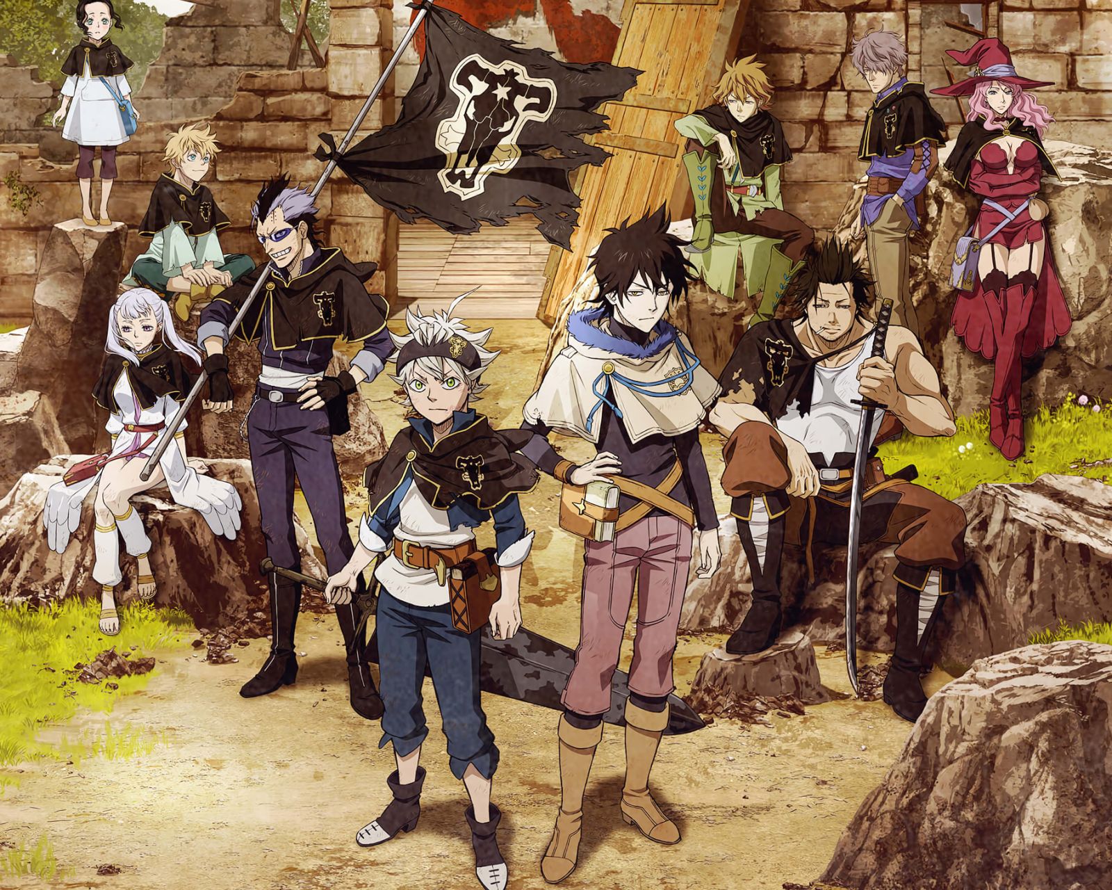 Free download wallpaper Anime, Black Clover on your PC desktop