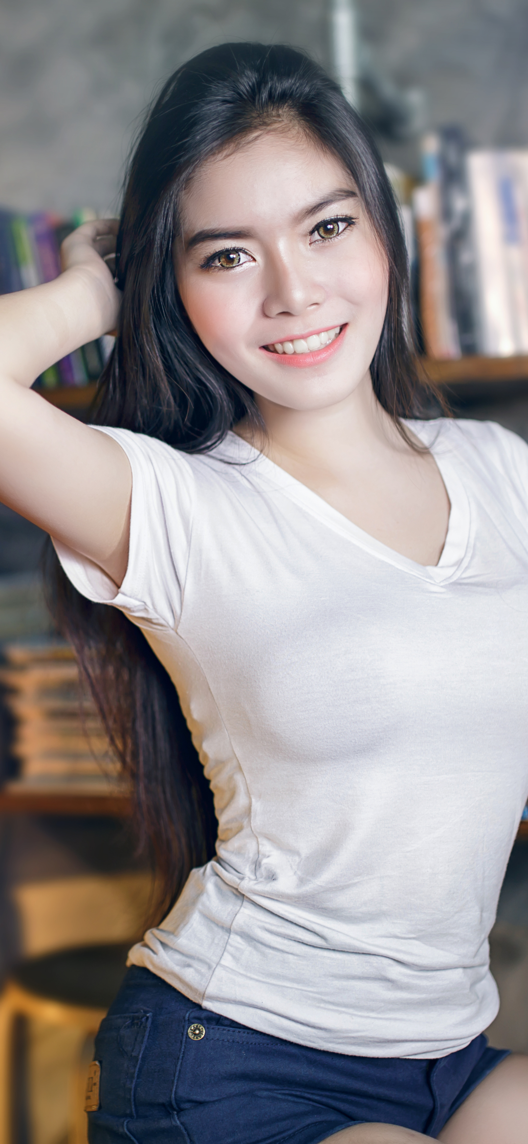 Download mobile wallpaper Women, Asian for free.