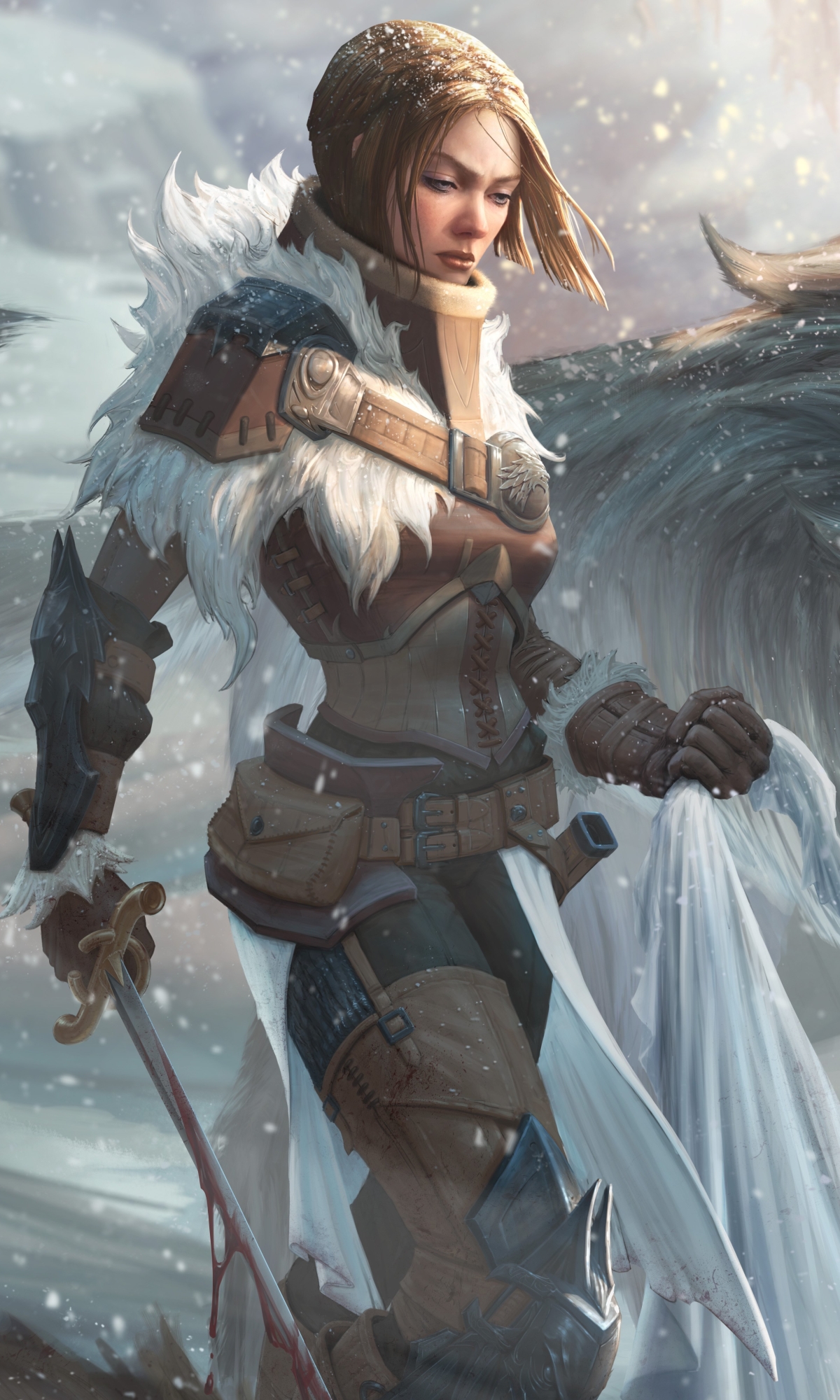 Download mobile wallpaper Fantasy, Women Warrior, Woman Warrior for free.