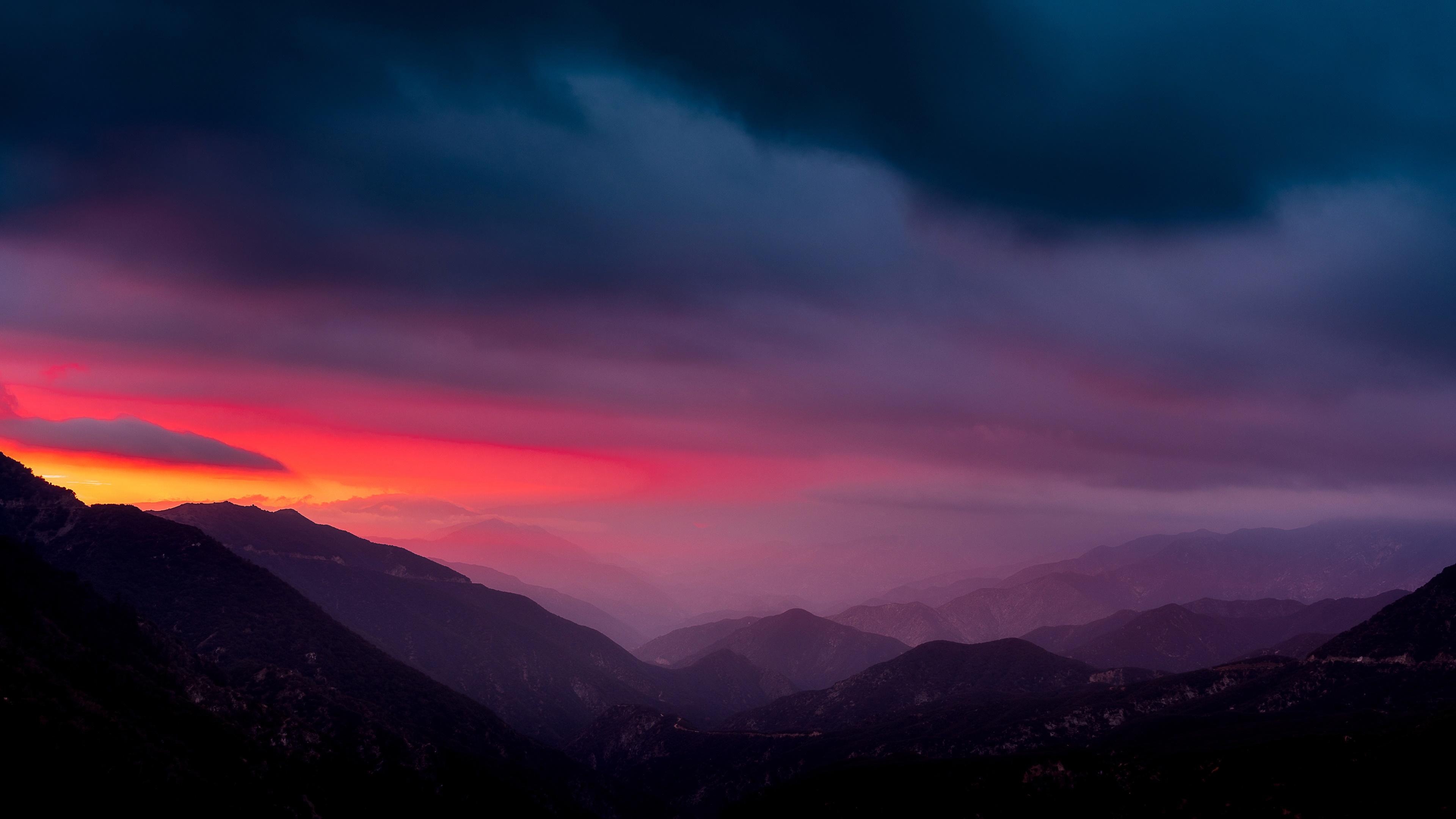 Téléchargez gratuitement l'image Coucher De Soleil, Montagne, Ciel, Terre/nature sur le bureau de votre PC