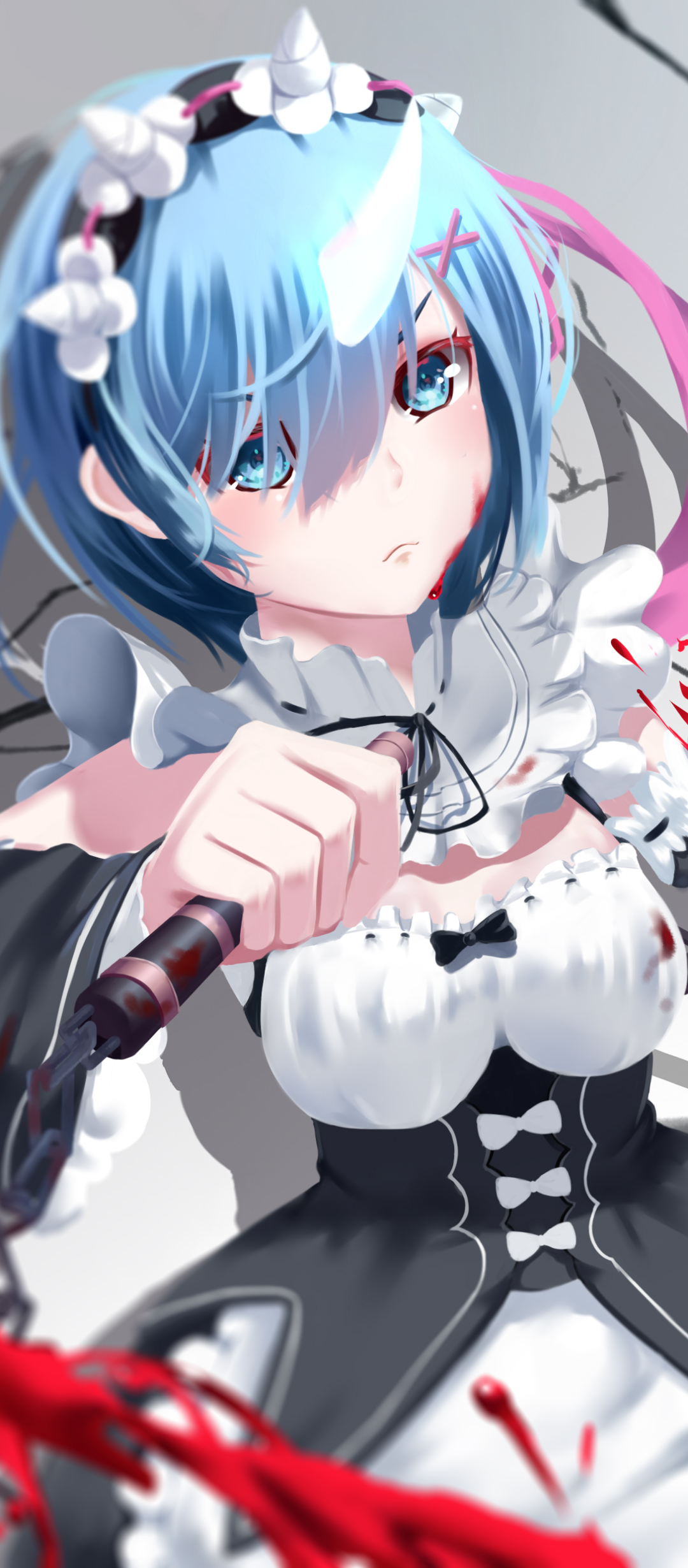 Handy-Wallpaper Animes, Re:zero Das Leben In Einer Anderen Welt Beginnen, Rem (Re: Null) kostenlos herunterladen.