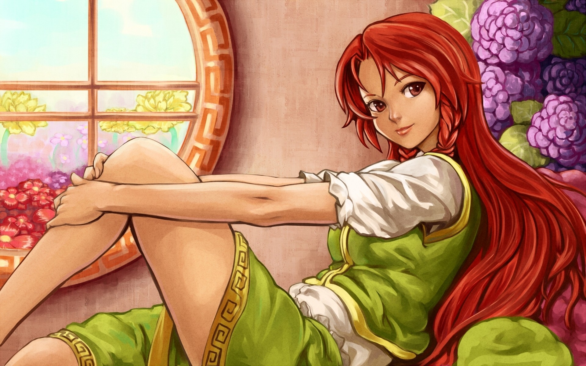 Download mobile wallpaper Hong Meiling, Touhou, Anime for free.