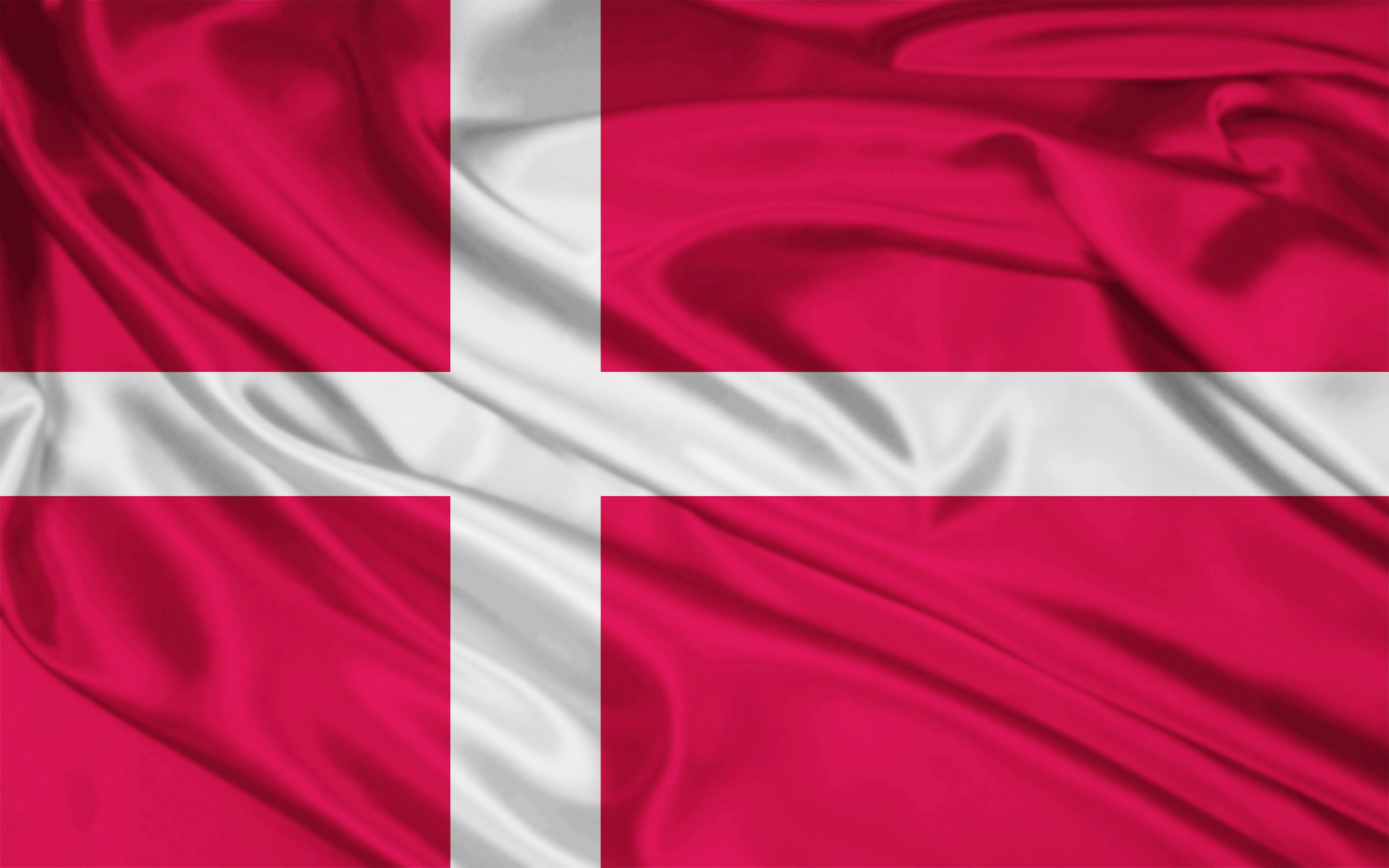 Скачать обои Флаг Дании на телефон бесплатно