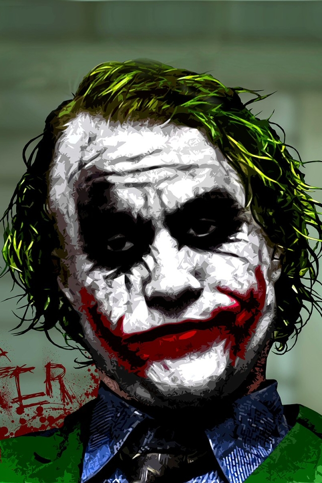 Handy-Wallpaper Batman, Joker, Filme, The Dark Knight kostenlos herunterladen.