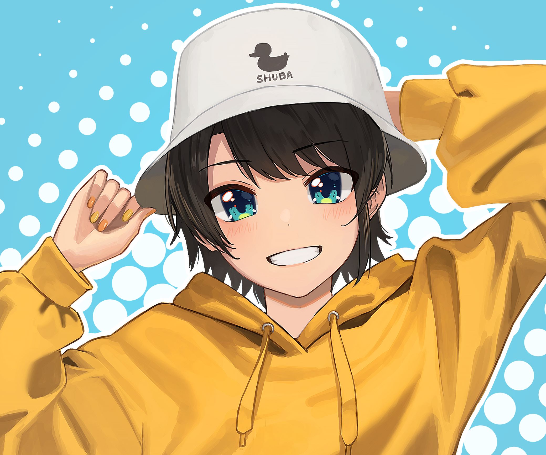 Download mobile wallpaper Anime, Virtual Youtuber, Hololive, Oozora Subaru for free.