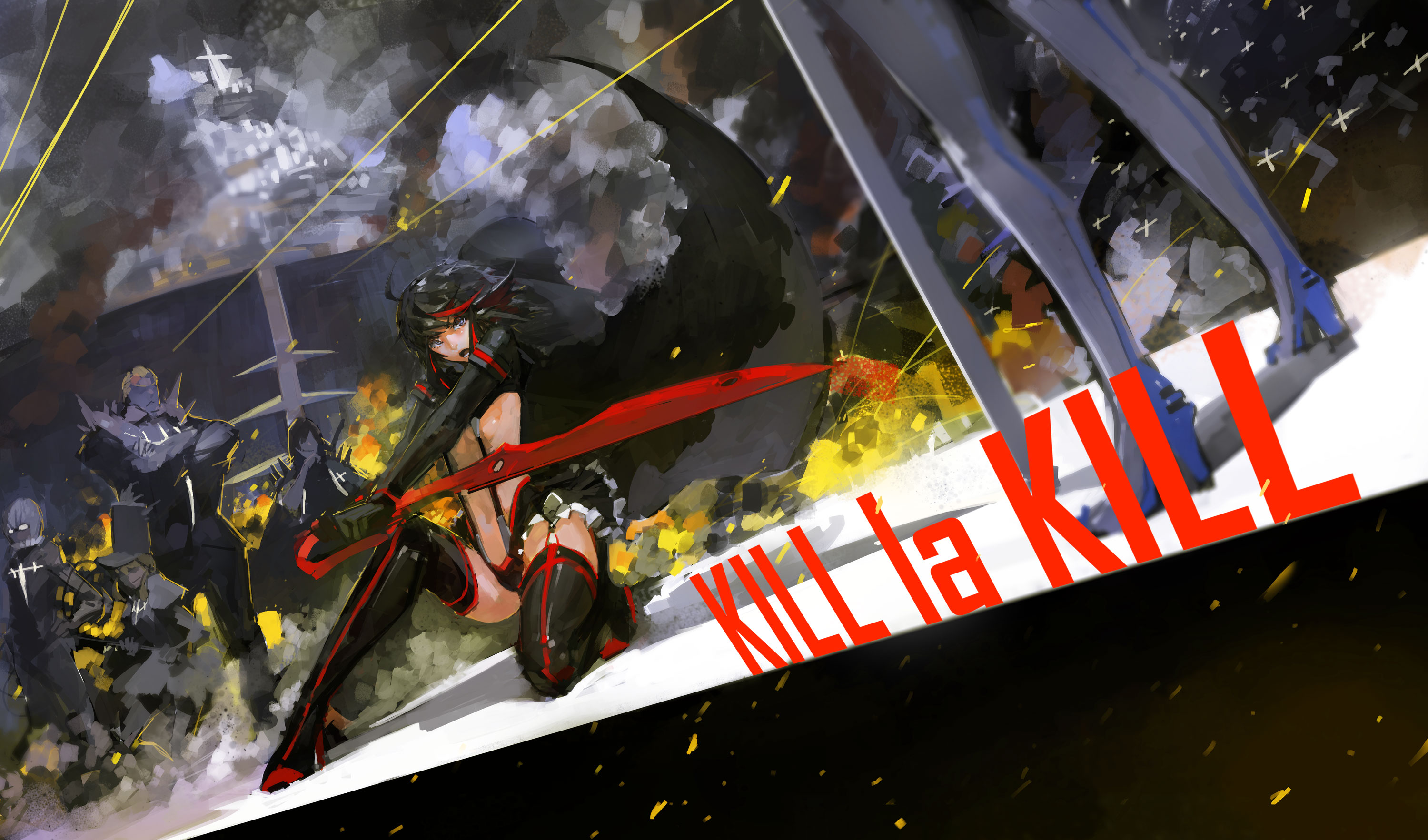 617578 descargar imagen animado, kiru ra kiru: kill la kill, ryūko matoi: fondos de pantalla y protectores de pantalla gratis