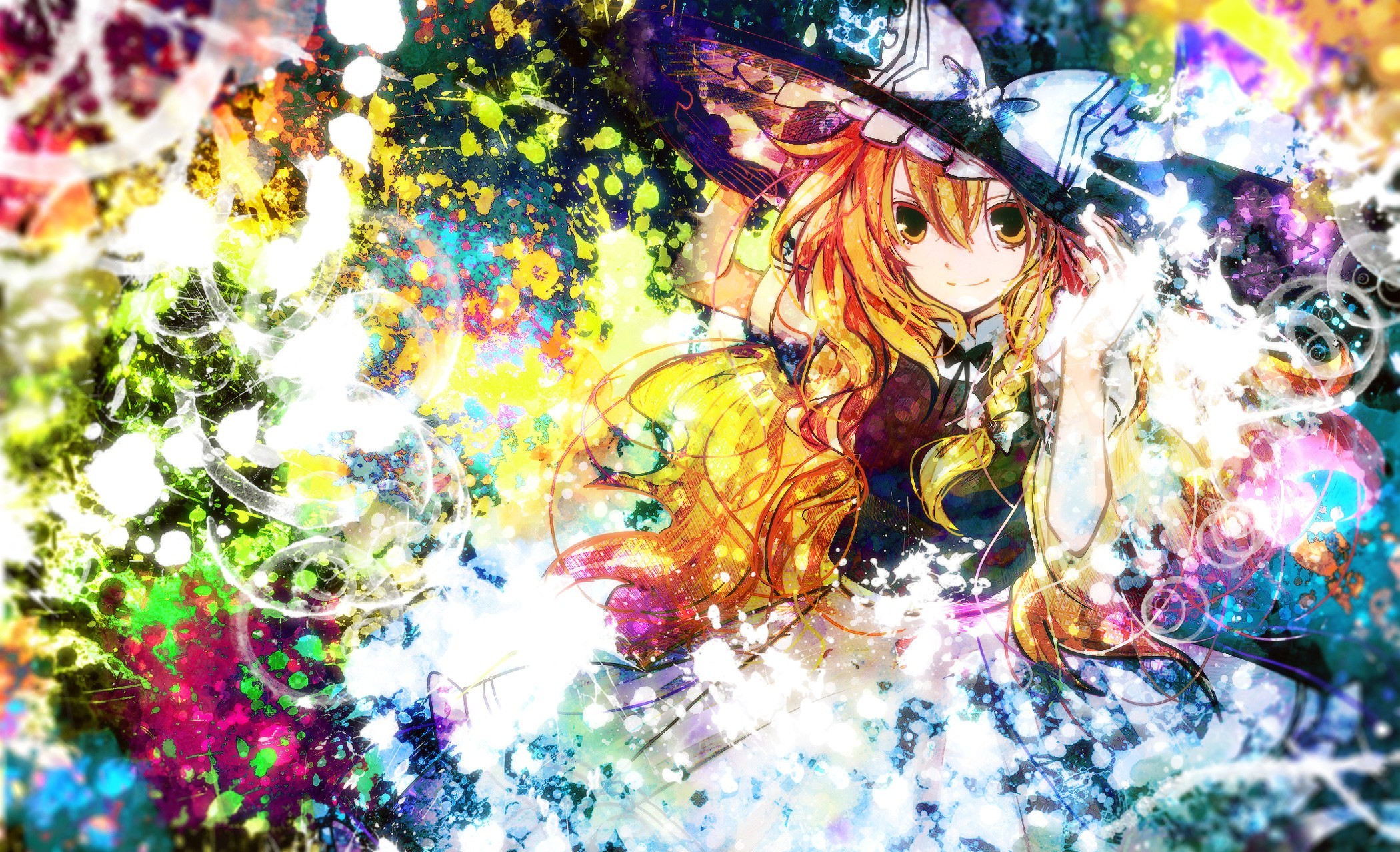 Free download wallpaper Anime, Touhou, Marisa Kirisame on your PC desktop