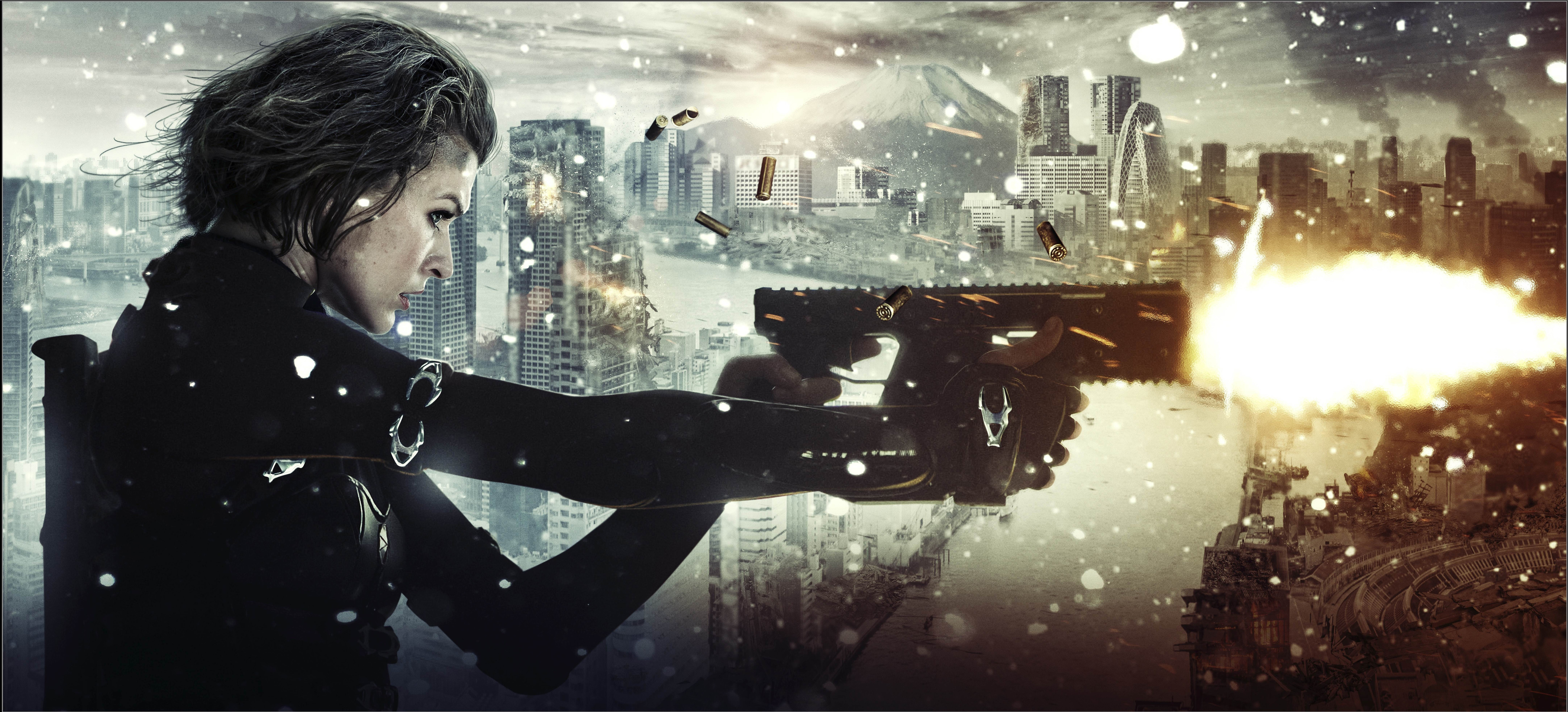 Laden Sie Resident Evil: Retribution HD-Desktop-Hintergründe herunter