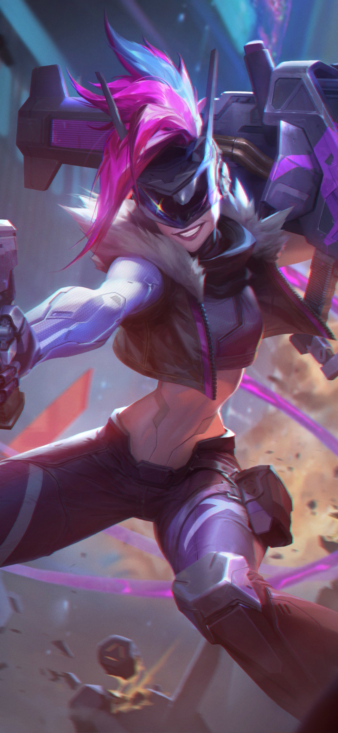 Download mobile wallpaper League Of Legends, Video Game, Jinx (League Of Legends) for free.