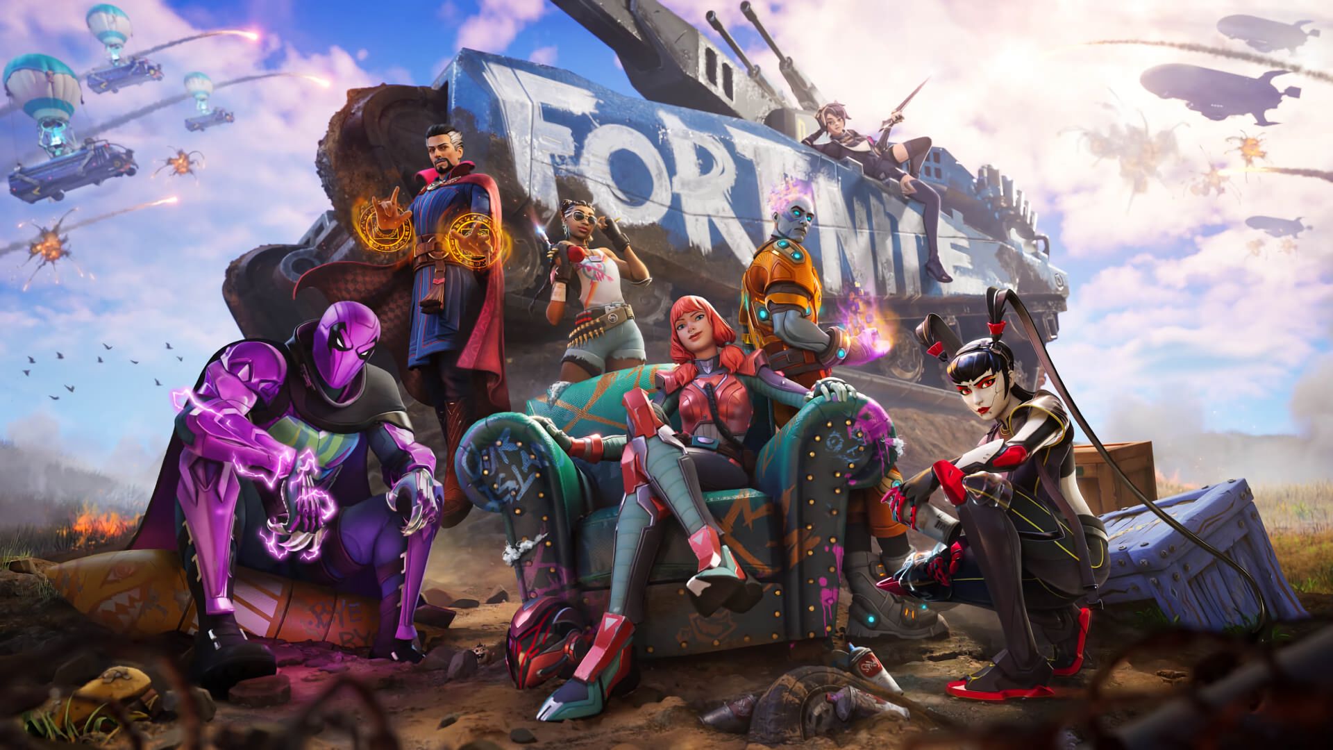 Download mobile wallpaper Video Game, Fortnite for free.