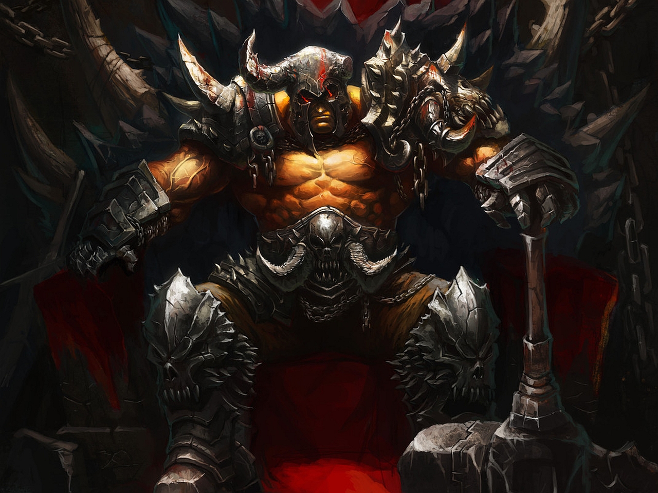 Download mobile wallpaper Fantasy, Warrior for free.