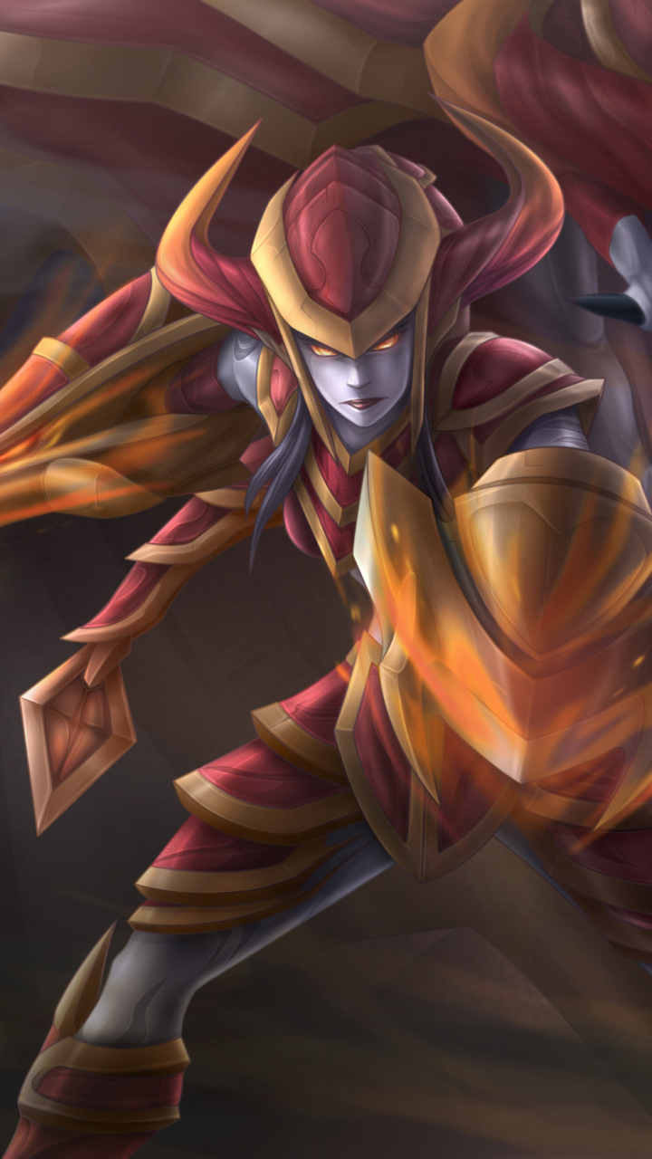Download mobile wallpaper League Of Legends, Video Game, Shyvana (League Of Legends) for free.
