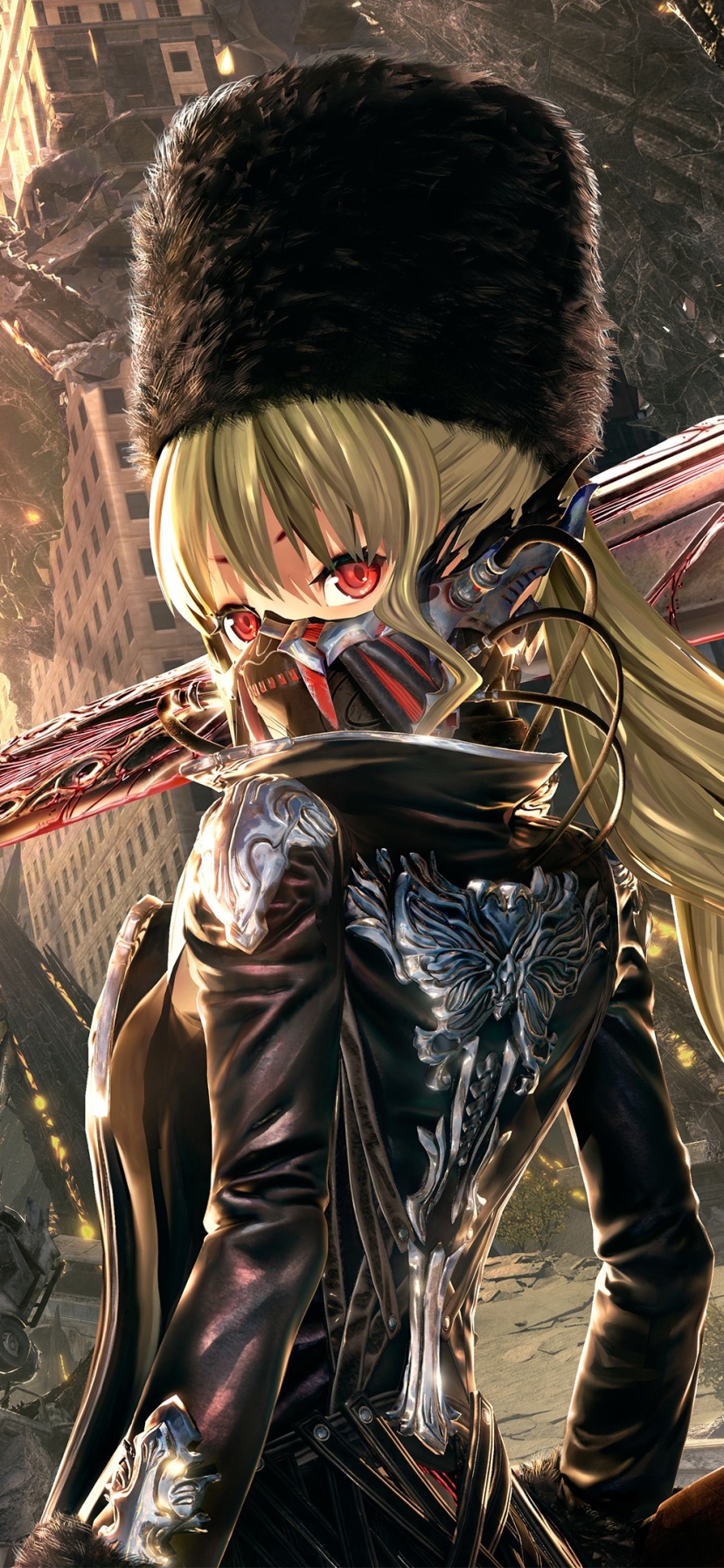 video game, code vein lock screen backgrounds