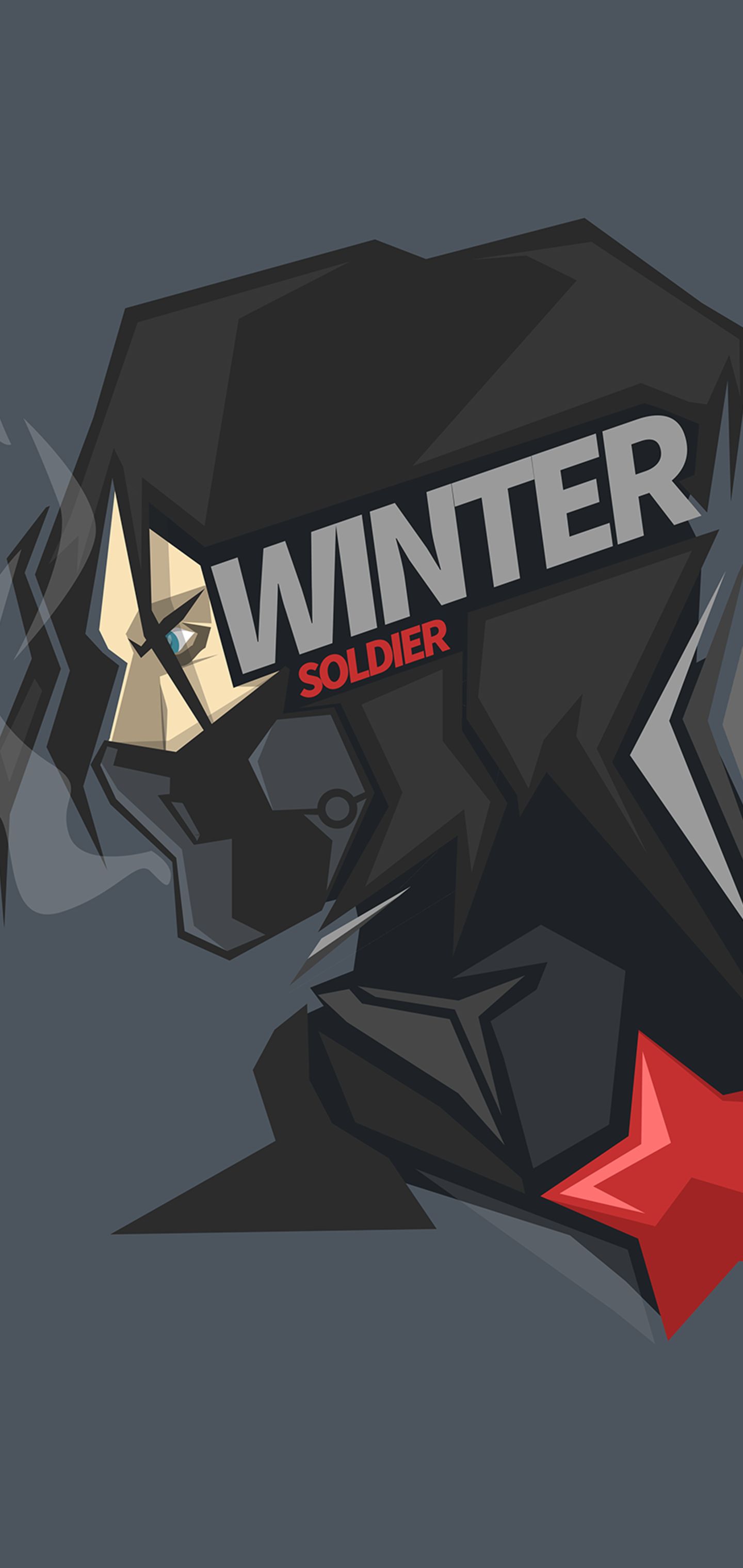 Handy-Wallpaper Comics, Winter Soldier kostenlos herunterladen.