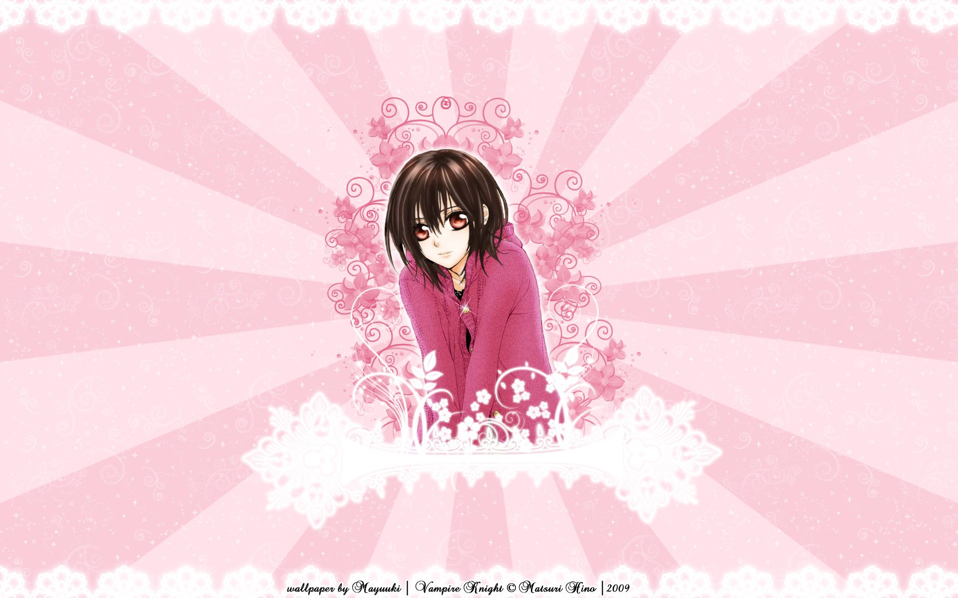 Laden Sie das Blume, Animes, Yuki Kreuz, Vampire Knight, Yuki Kuran-Bild kostenlos auf Ihren PC-Desktop herunter