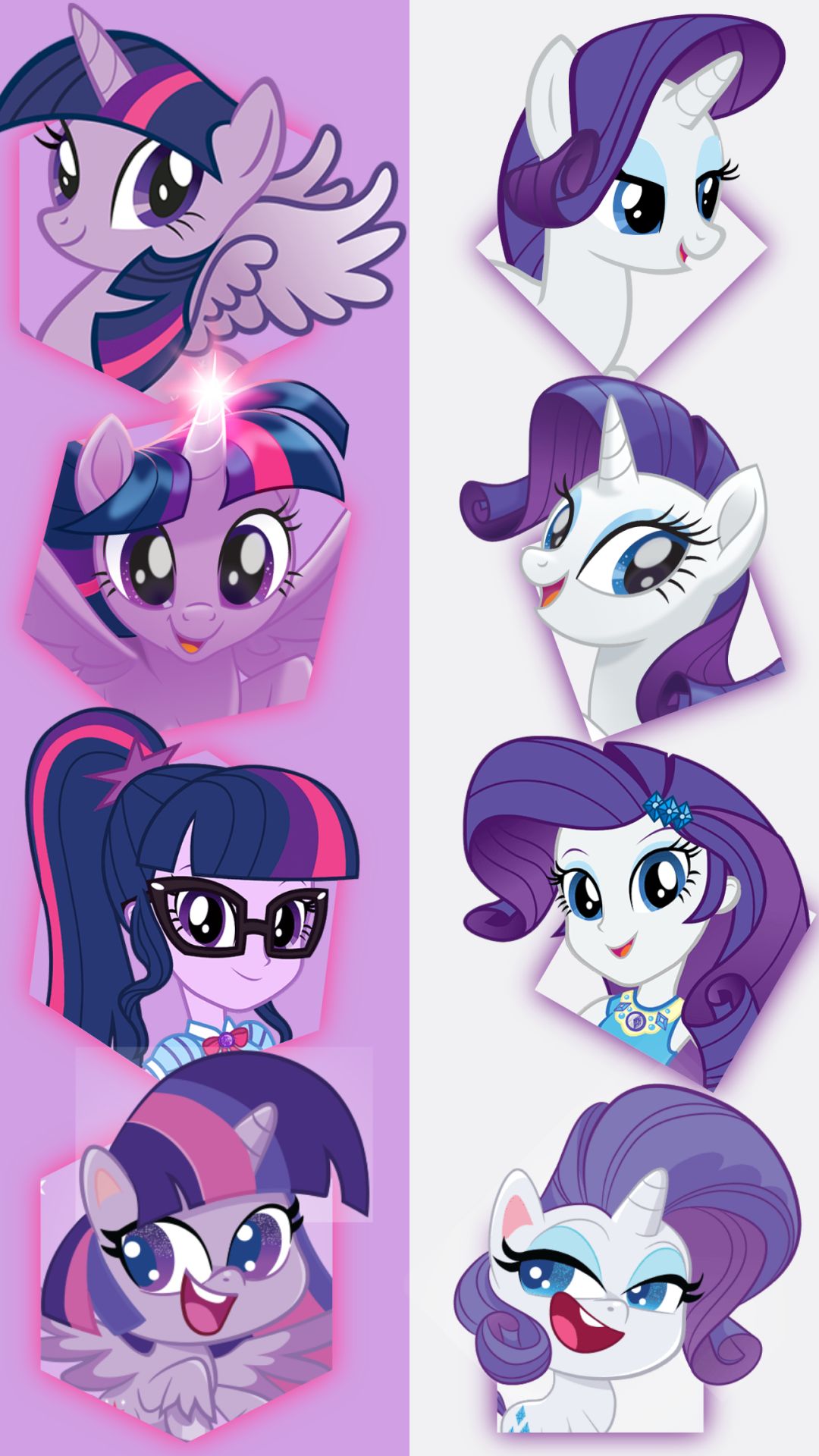Melhores papéis de parede de My Little Pony: Equestria Girls para tela do telefone