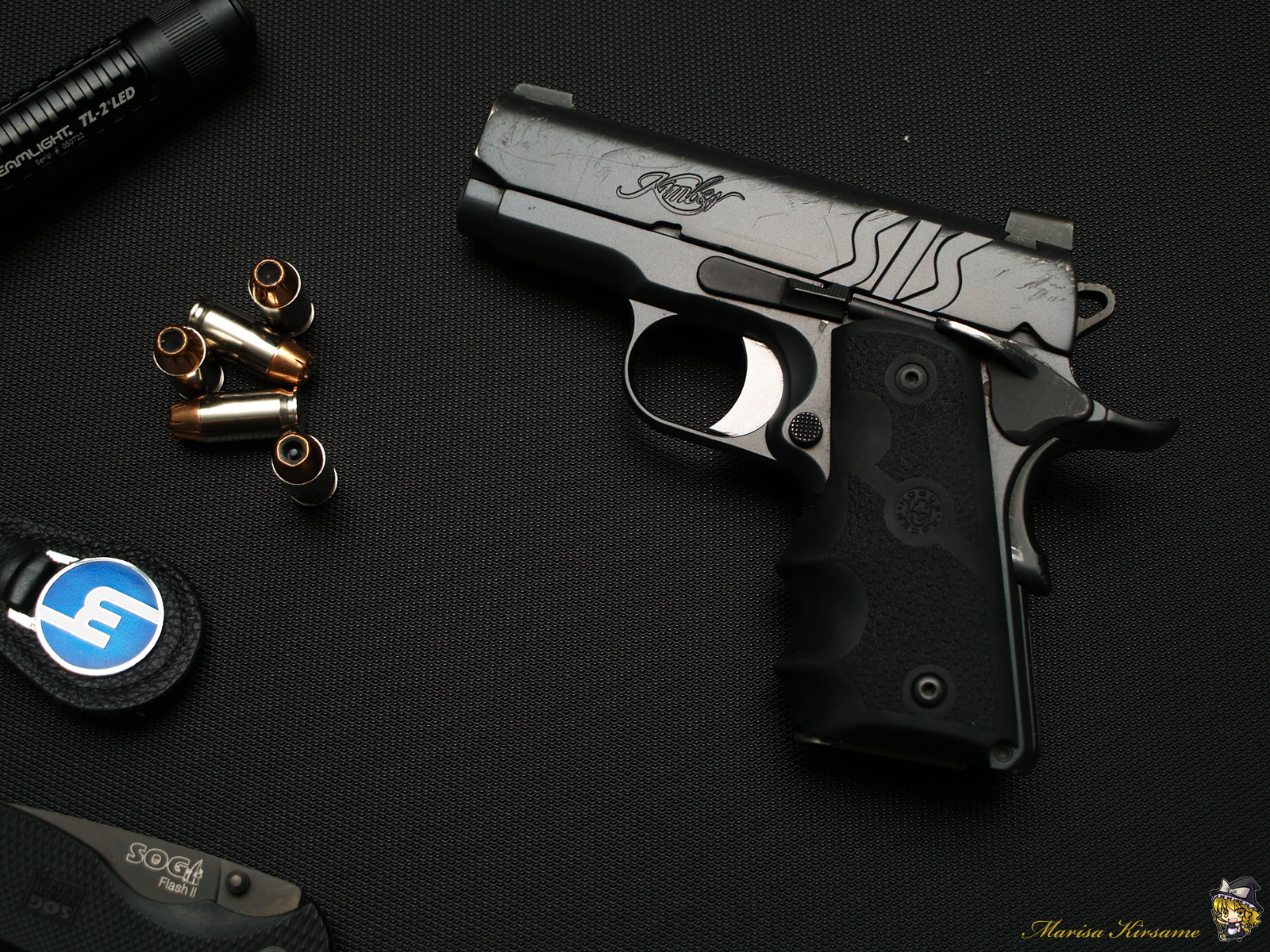 kimber pistol, weapons