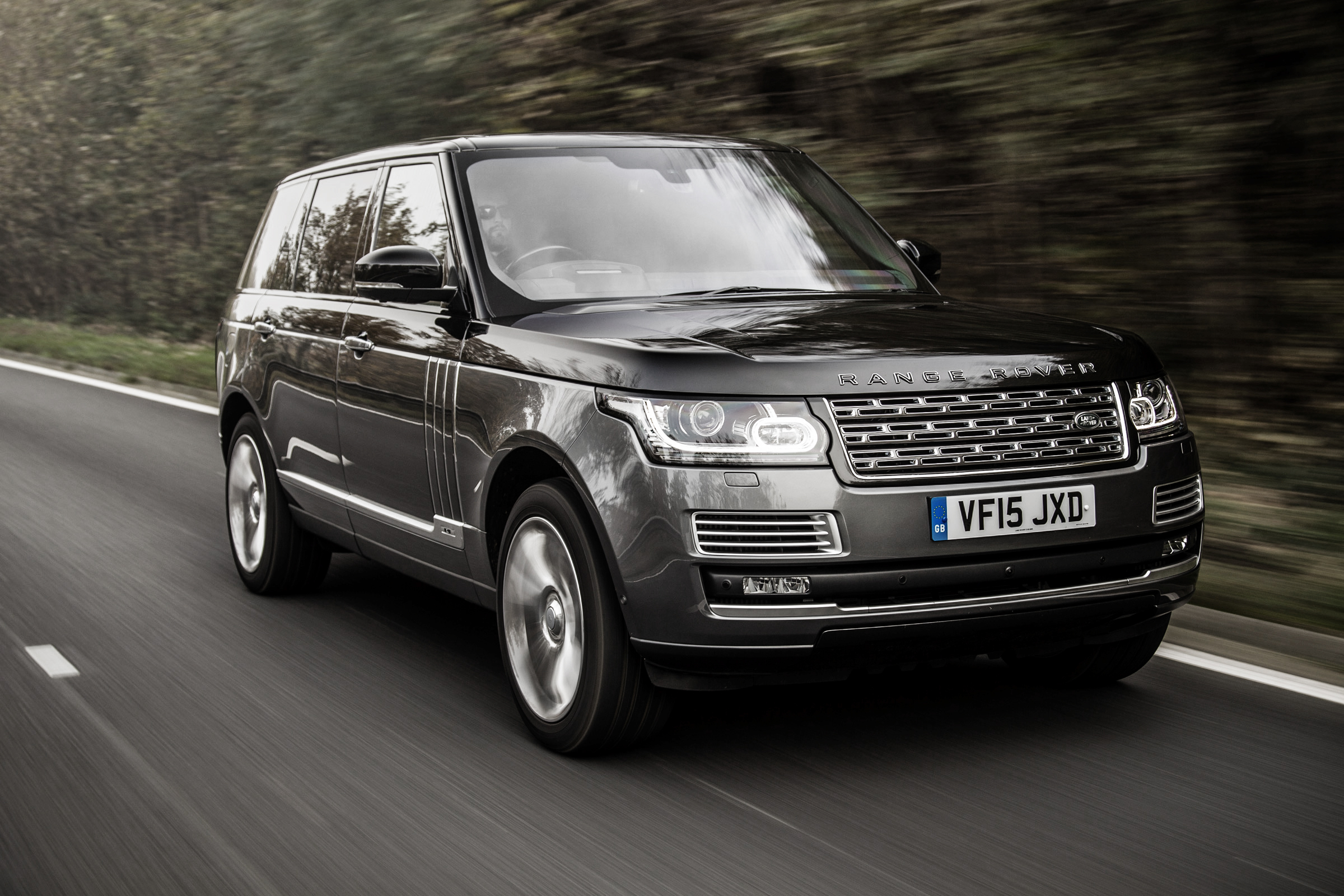 Download mobile wallpaper Range Rover, Land Rover, Car, Suv, Vehicles, Black Car for free.
