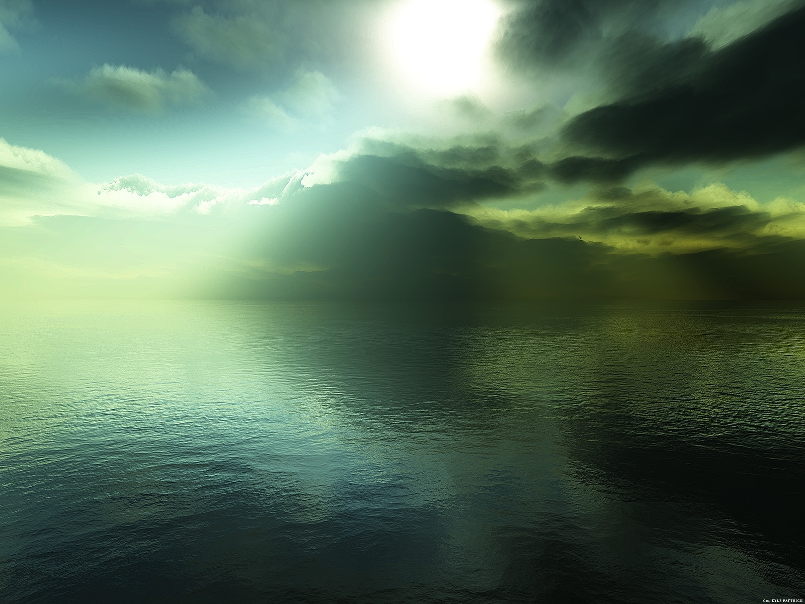 Download mobile wallpaper Sea, Landscape, Sky, Water for free.