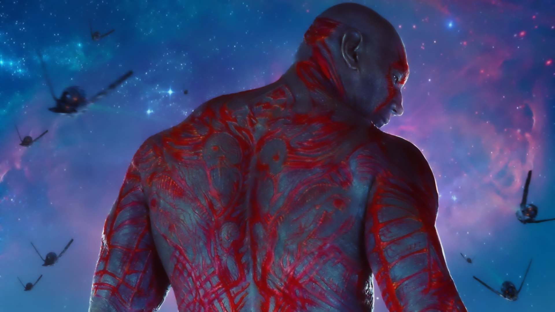 Download mobile wallpaper Movie, Guardians Of The Galaxy, Drax The Destroyer, Dave Bautista for free.