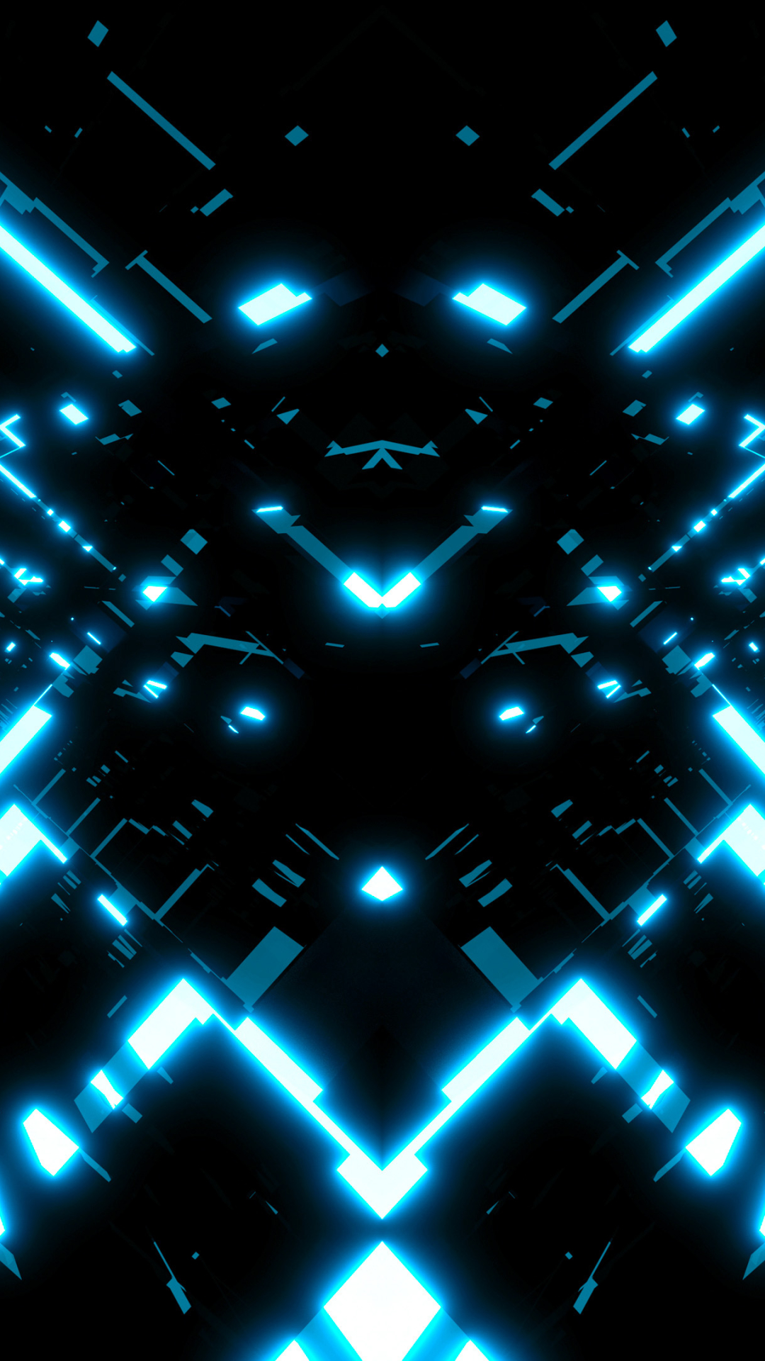 Download mobile wallpaper Abstract, 3D, Symmetry, Artistic, Geometry, Cgi for free.