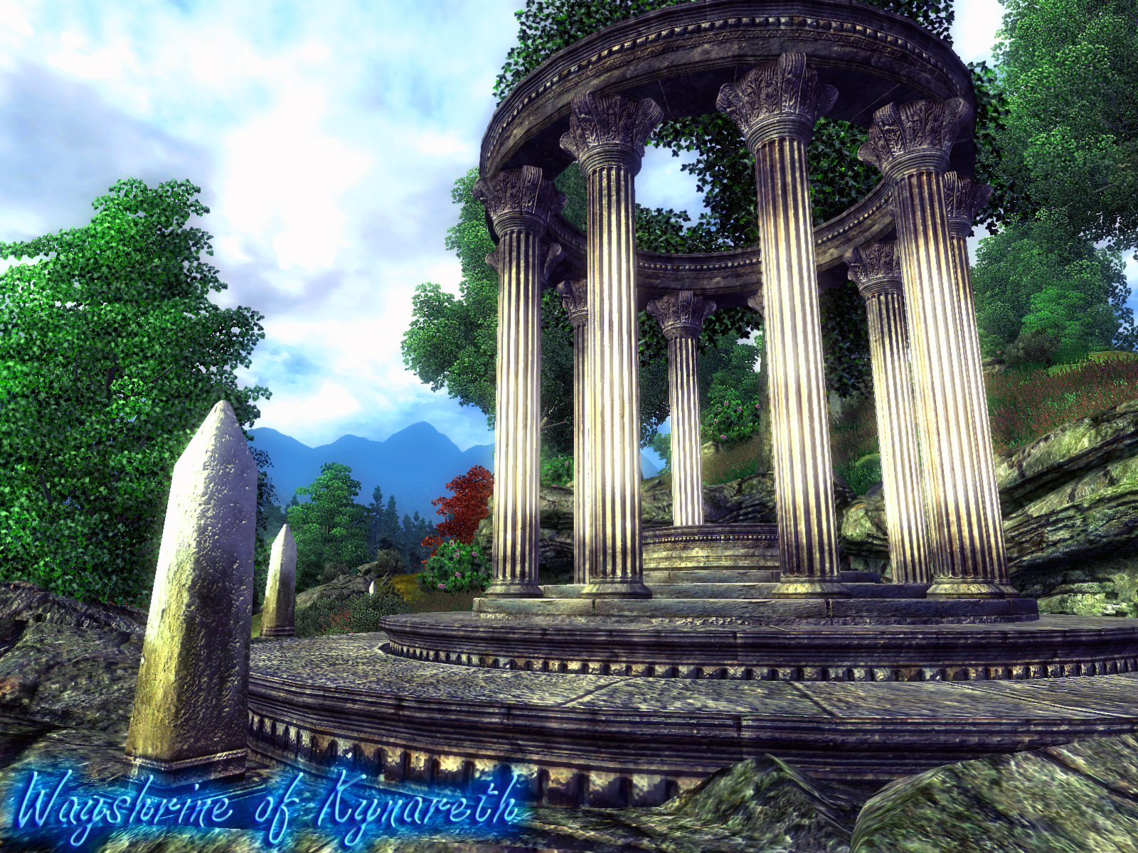 video game, the elder scrolls iv: oblivion, the elder scrolls, wayshrine