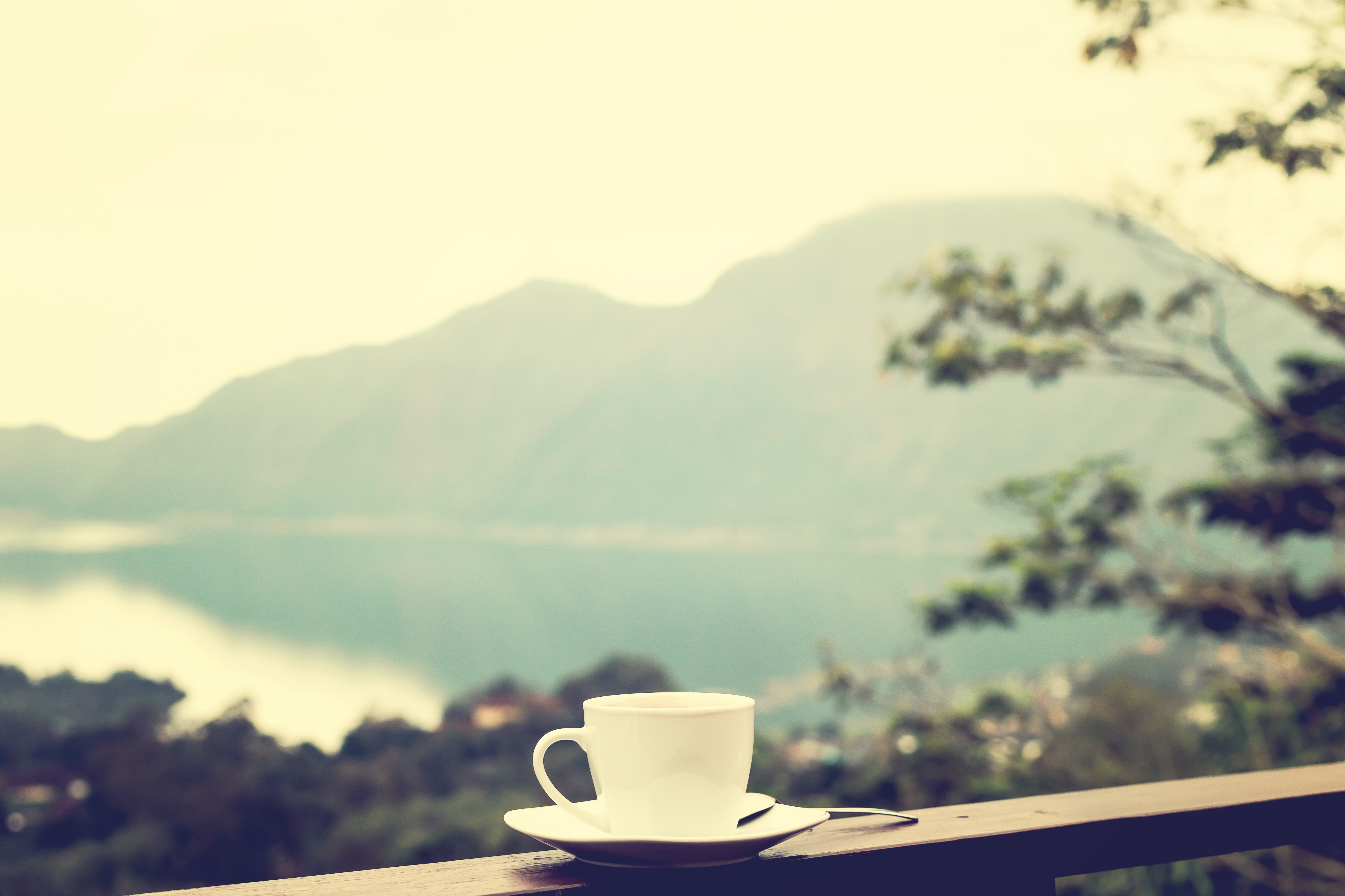 freedom, mountains, privacy, seclusion, miscellanea, miscellaneous, cup, mood Full HD