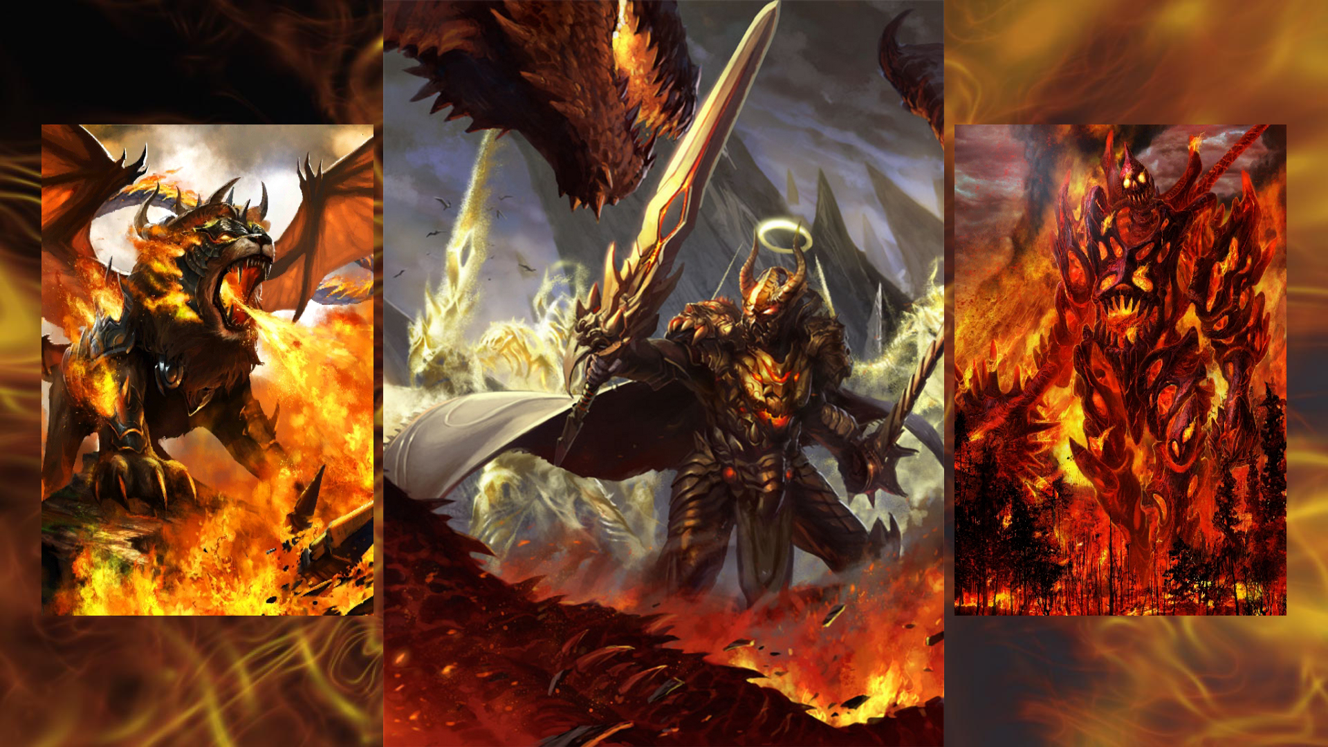 Download mobile wallpaper Fantasy, Game, Monster, Video Game, Hellfire for free.