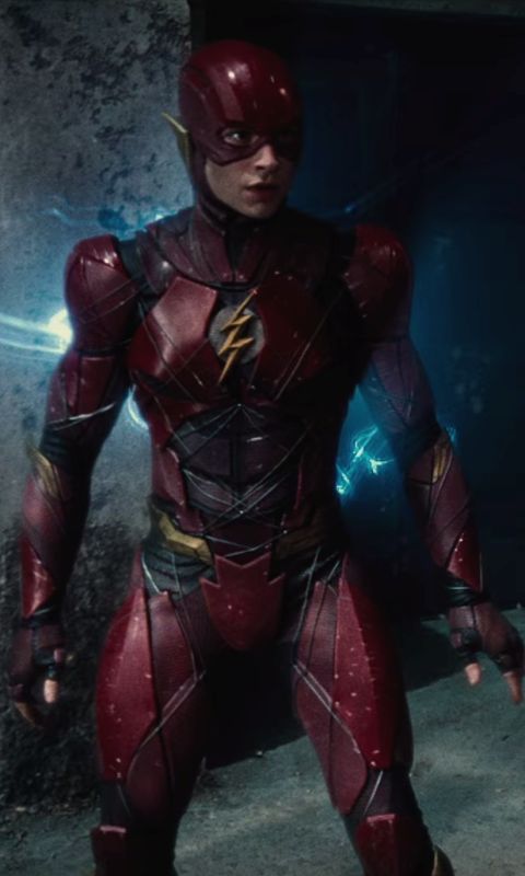 Download mobile wallpaper Flash, Movie, Justice League, Ezra Miller for free.