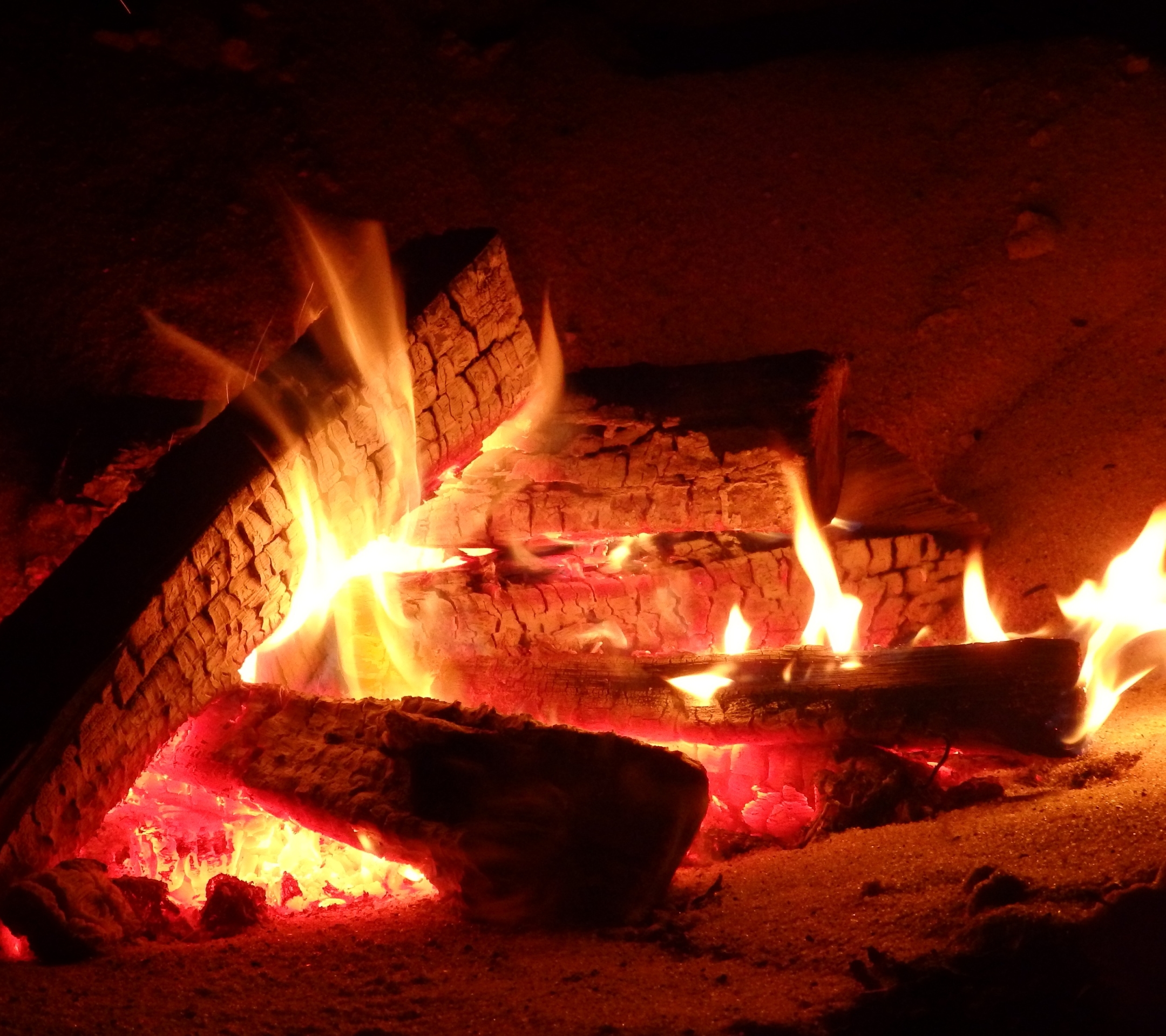 Download mobile wallpaper Fire, Flame, Wood, Photography, Campfire for free.