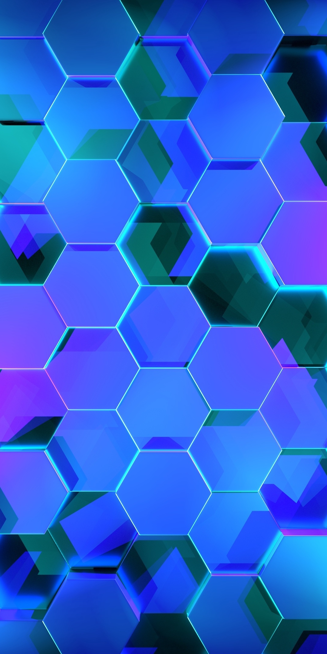 Download mobile wallpaper Abstract, Colors, Hexagon, Geometry for free.