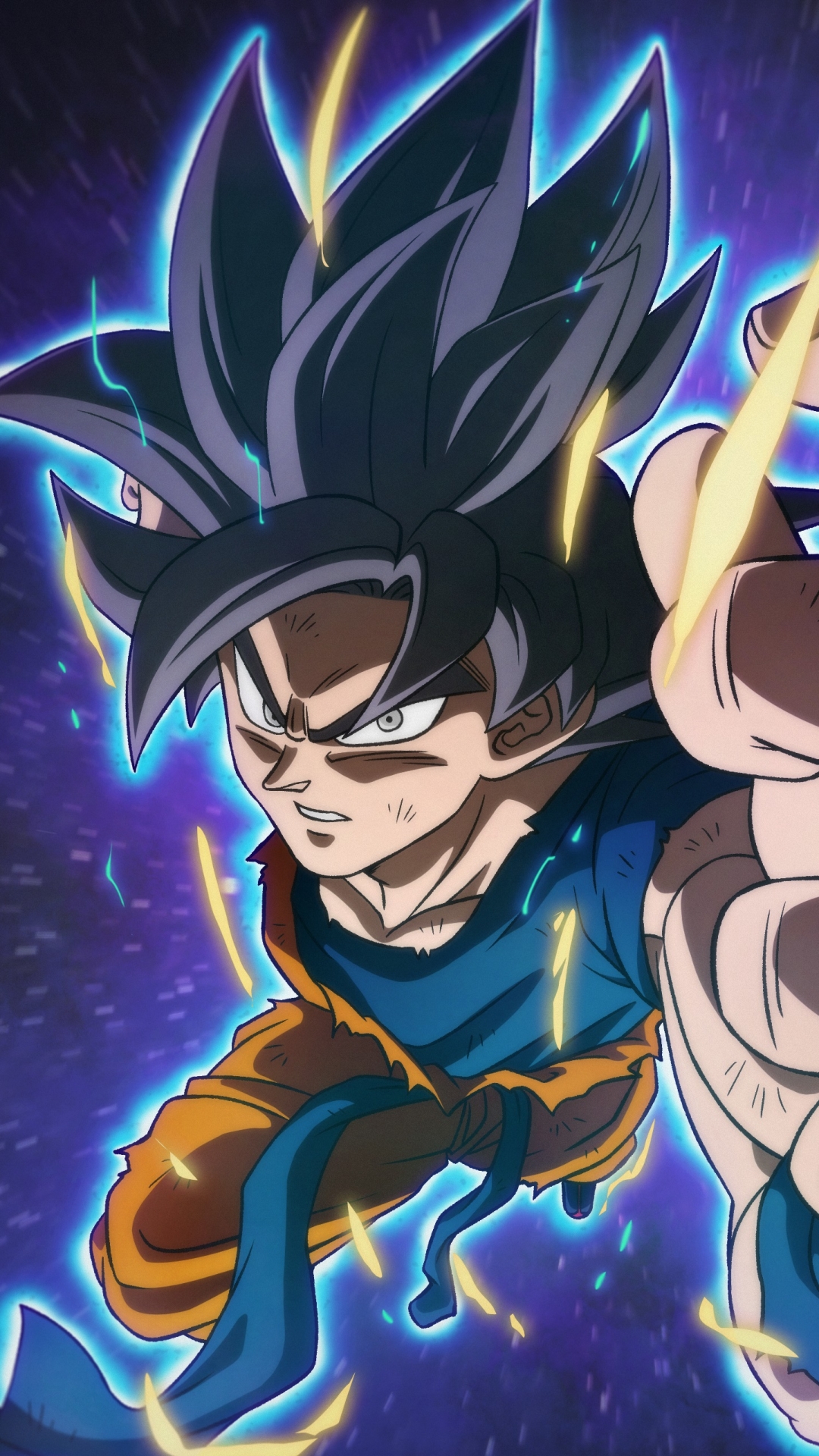 Download mobile wallpaper Anime, Goku, Ultra Instinct (Dragon Ball), Dragon Ball Super: Broly for free.