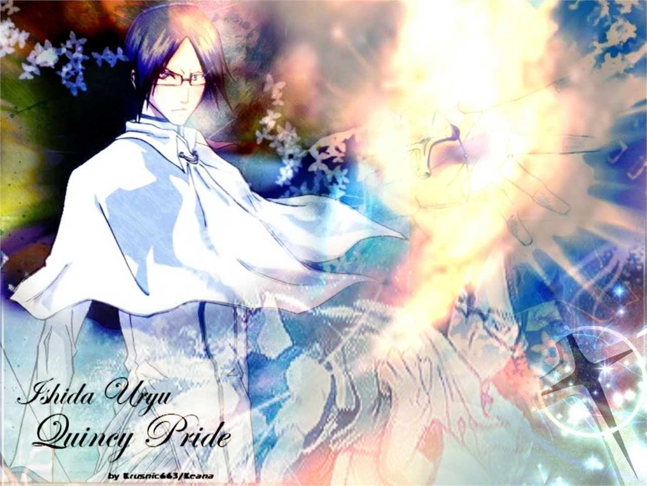 Handy-Wallpaper Bleach, Animes, Uryu Ishida kostenlos herunterladen.